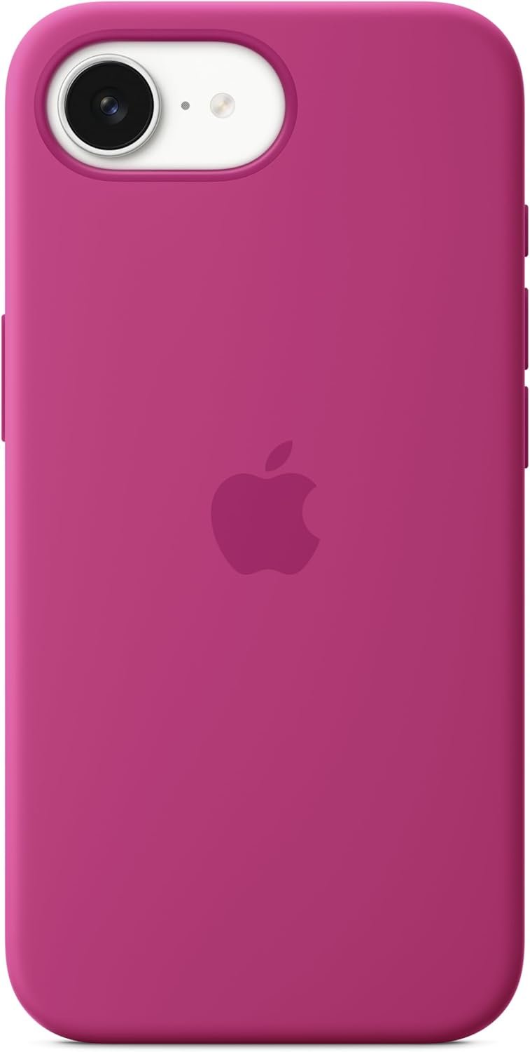 Θήκη iPhone 16e Official Apple Silicone Case Σιλικόνης Fuchsia