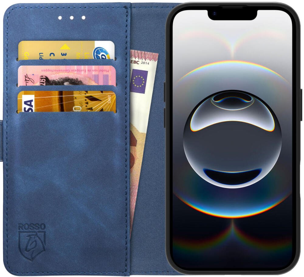 Θήκη iPhone 16e Rosso Element PU Πορτοφόλι Blue
