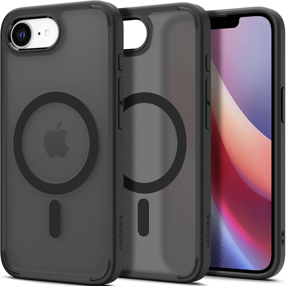 Θήκη iPhone 16e Spigen Ultra Hybrid MagFit Σκληρή με MagSafe Frost Black