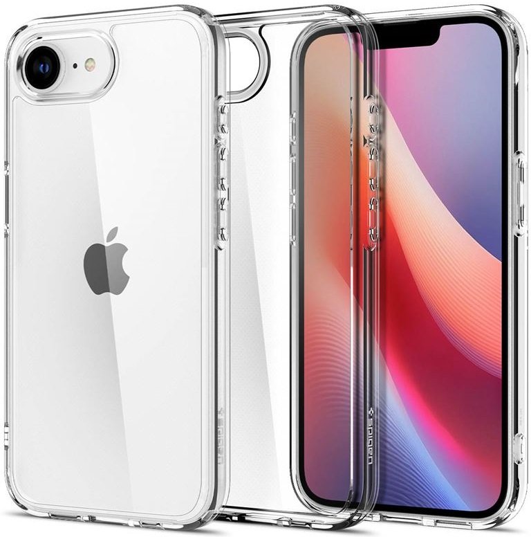 Θήκη iPhone 16e Spigen Ultra Hybrid Σκληρή Crystal Clear