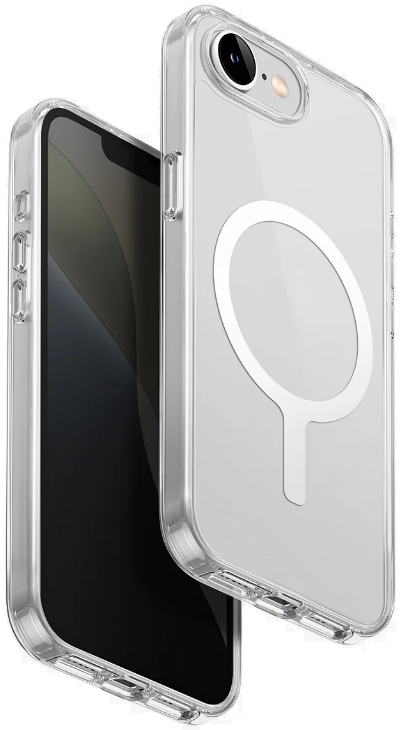 Θήκη iPhone 16e Uniq LifePro MagClick Ανθεκτική Σκληρή με MagSafe Clear