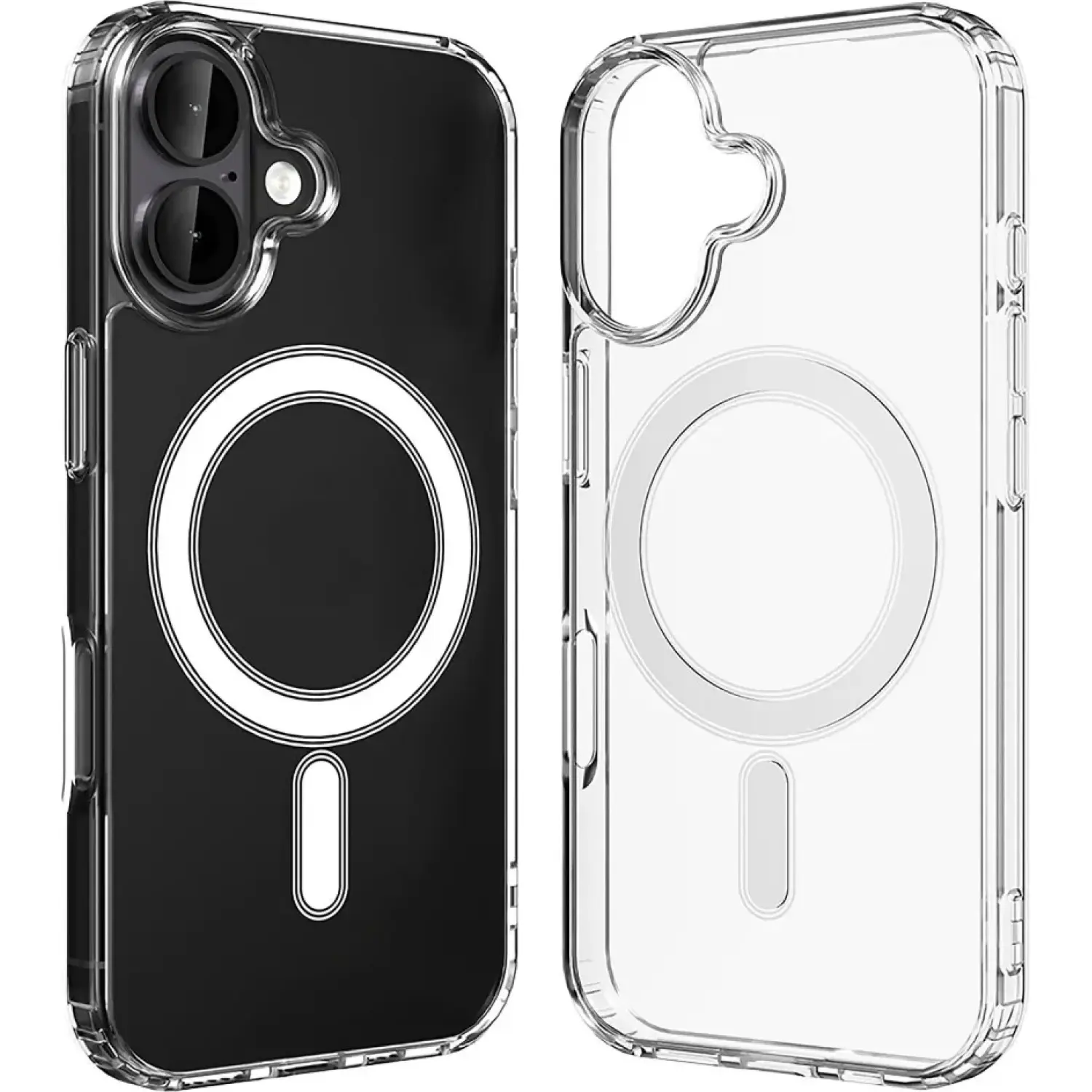 Θήκη iPhone 17 Bodycell Clear Case Διάφανη Σκληρή με MagSafe Clear