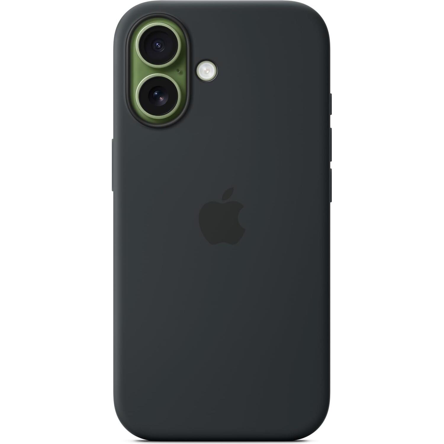 Θήκη iPhone 17 Official Apple Silicone Case Σιλικόνης με MagSafe Black