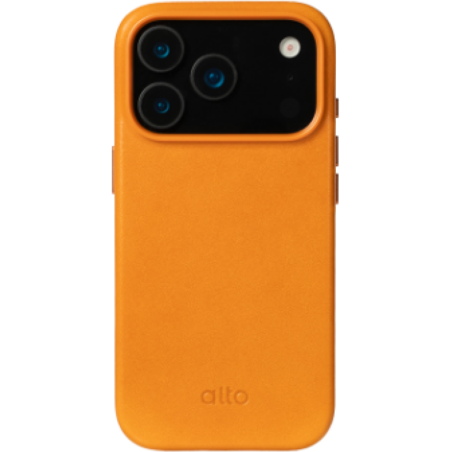 Θήκη iPhone 17 Pro Alto Clop Premium Leather Magnetic Case Ανθεκτική Δερμάτινη με MagSafe Caramel Brown