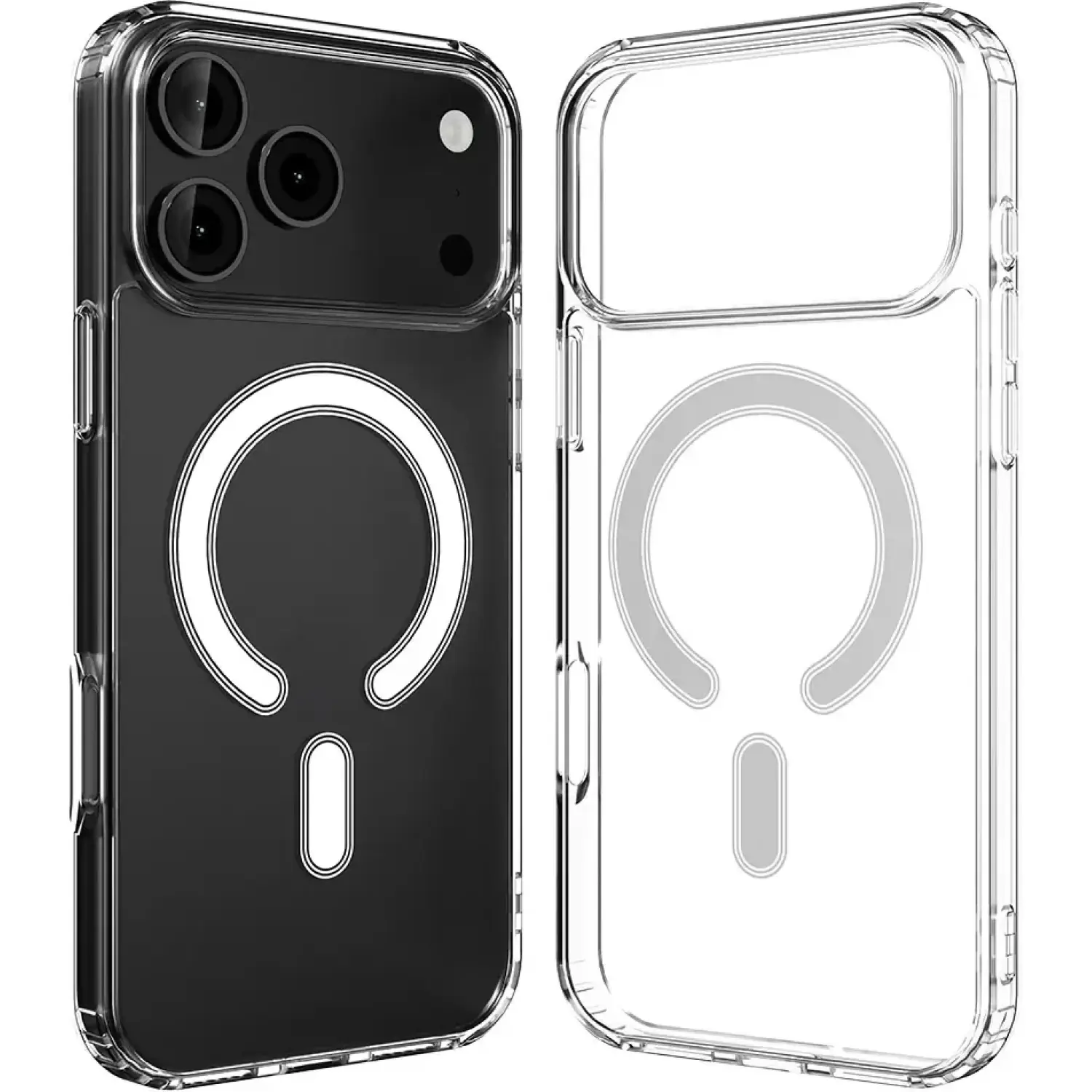 Θήκη iPhone 17 Pro Max Bodycell Clear Case Διάφανη Σκληρή με MagSafe - Clear (5206015083396)