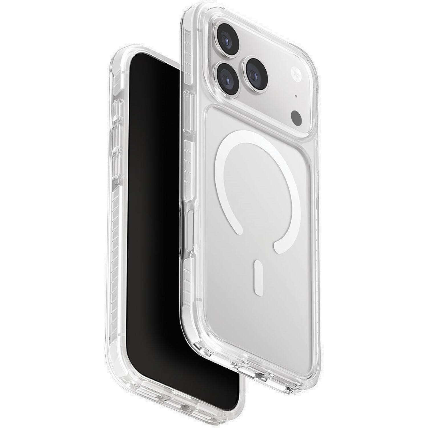 Θήκη iPhone 17 Pro Max Uniq Combat MagClick Ανθεκτική με MagSafe Blanc White