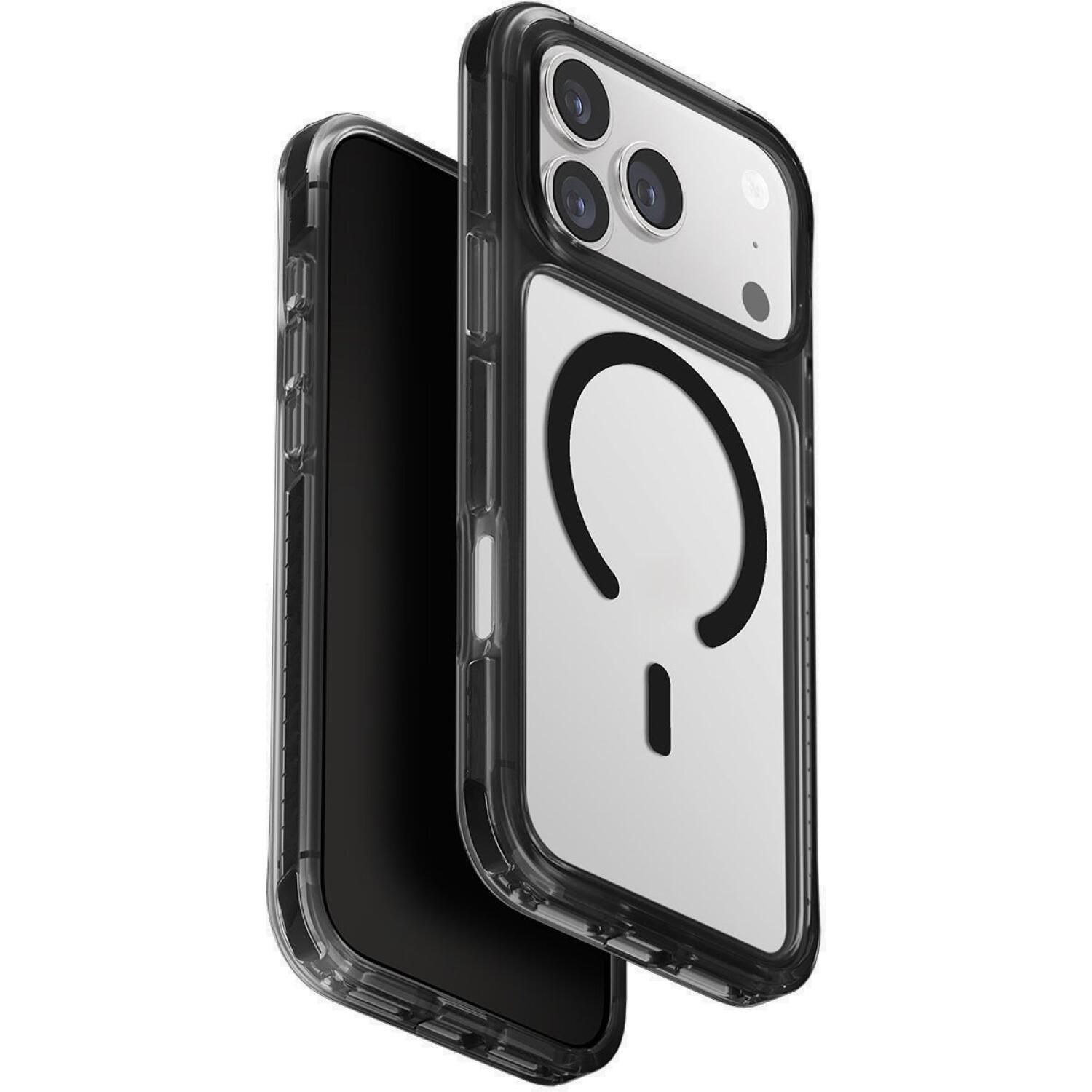Θήκη iPhone 17 Pro Max Uniq Combat MagClick Ανθεκτική με MagSafe Carbon Black
