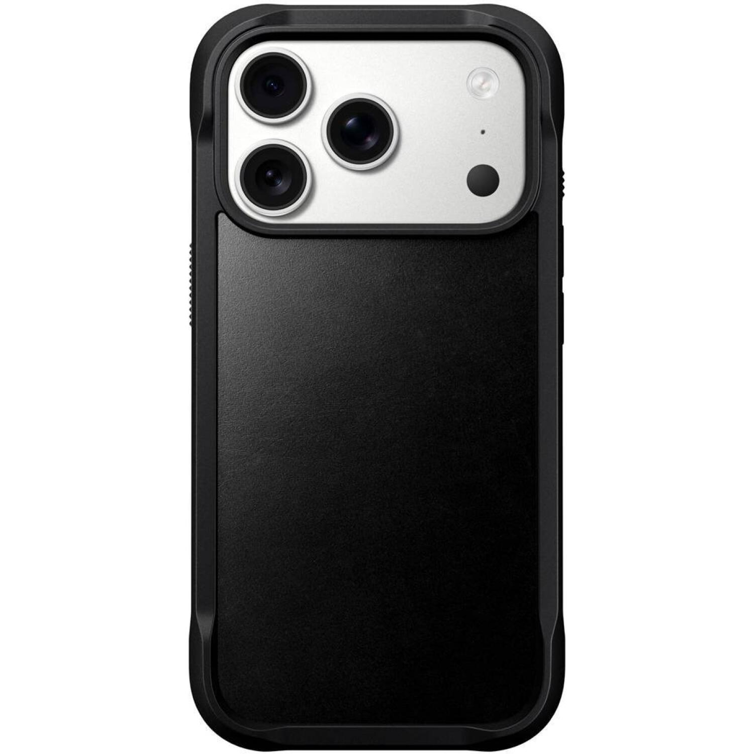 Θήκη iPhone 17 Pro Nomad Rugged Leather Case Horween Ανθεκτική Δερμάτινη με MagSafe Black