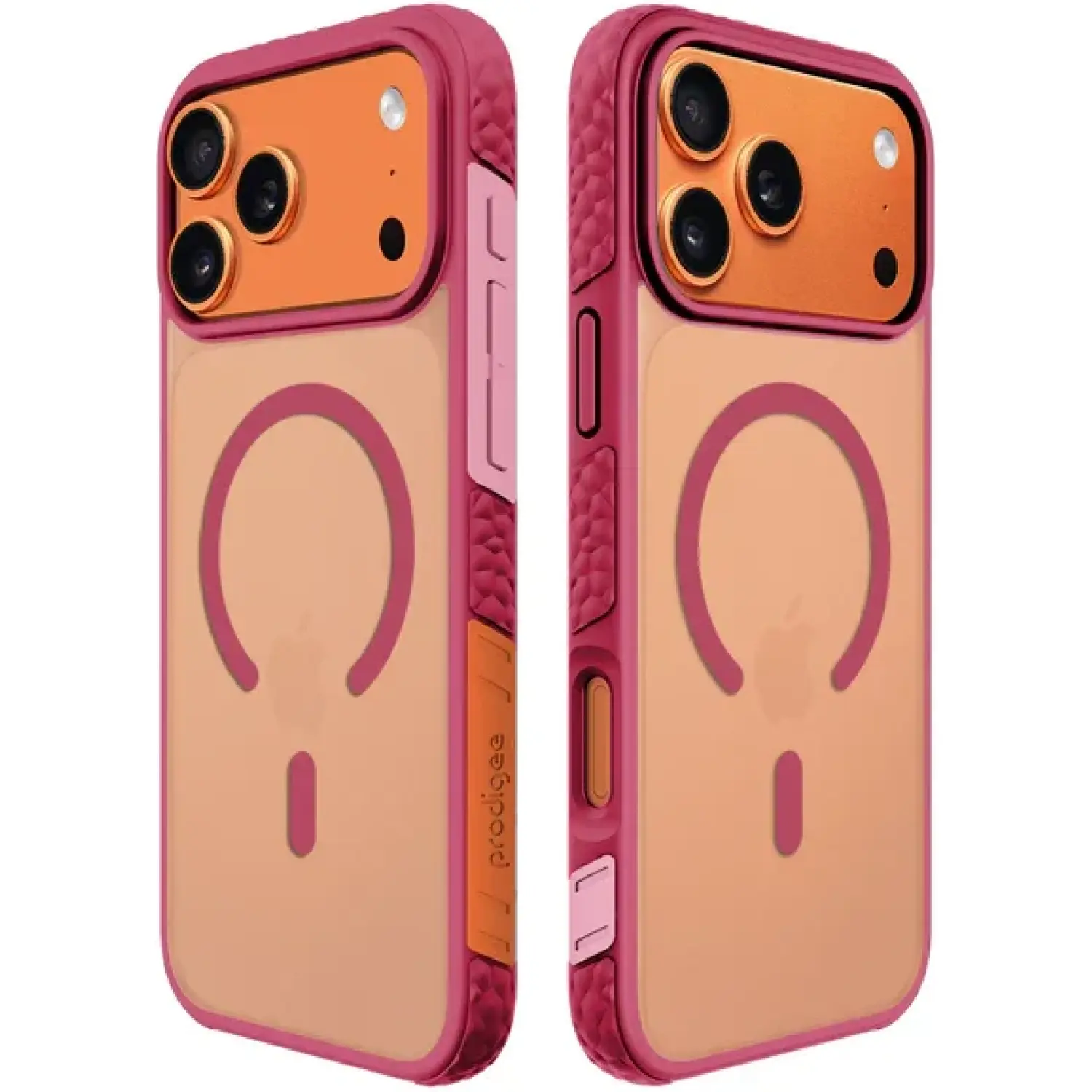 Θήκη iPhone 17 Pro Prodigee Jogger Ανθεκτική Ημιδιάφανη με MagSafe Sorbet