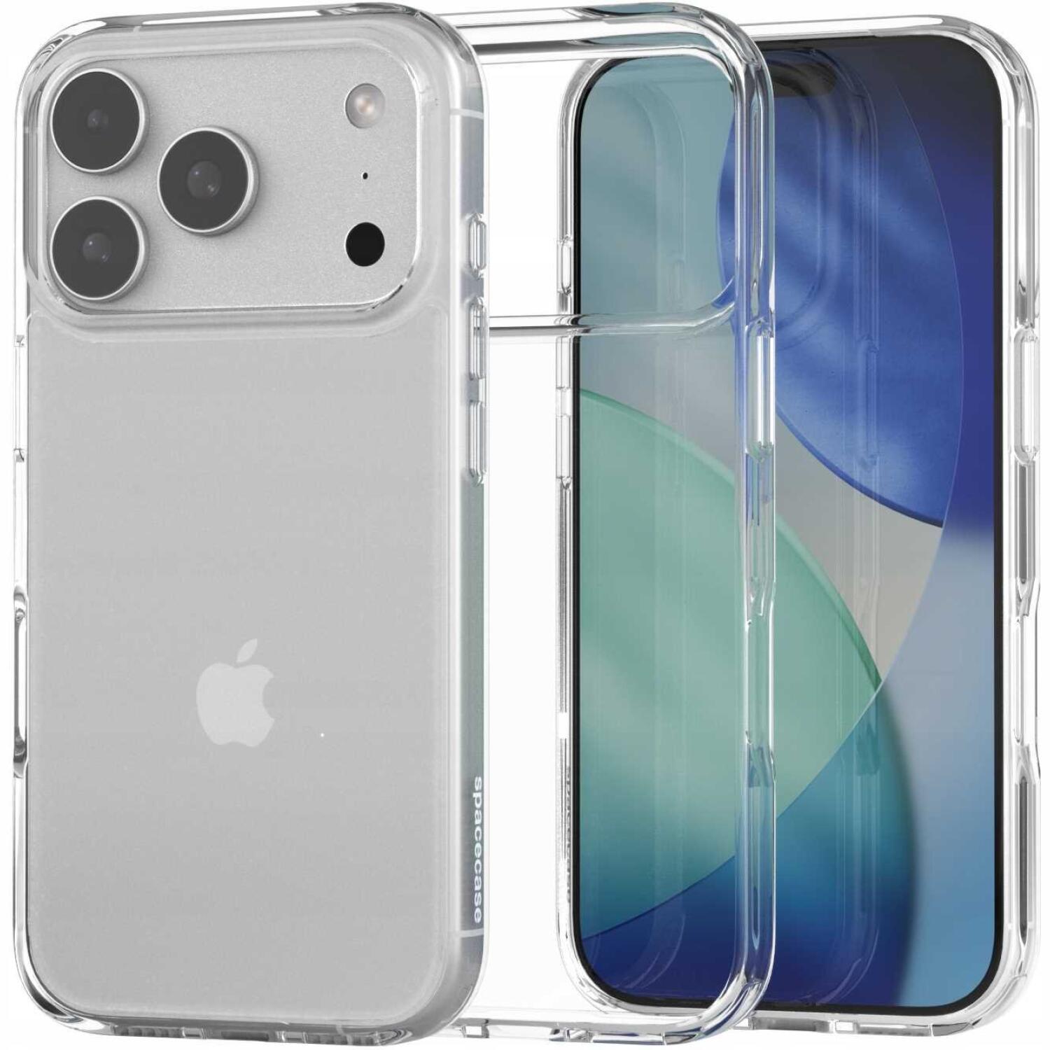 Θήκη iPhone 17 Pro Spacecase Clear Case Σκληρή Διάφανη 1mm Transparent