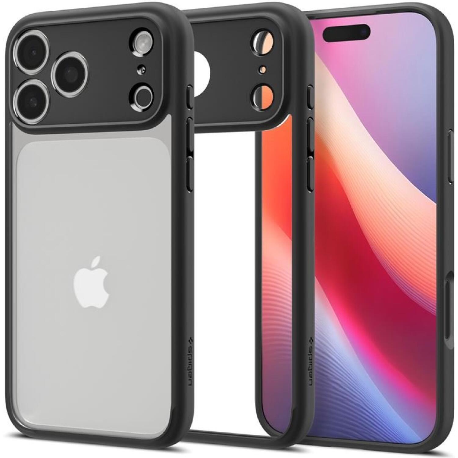 Θήκη iPhone 17 Pro Spigen Ultra Hybrid Ανθεκτική Διάφανη Σκληρή Matte Black