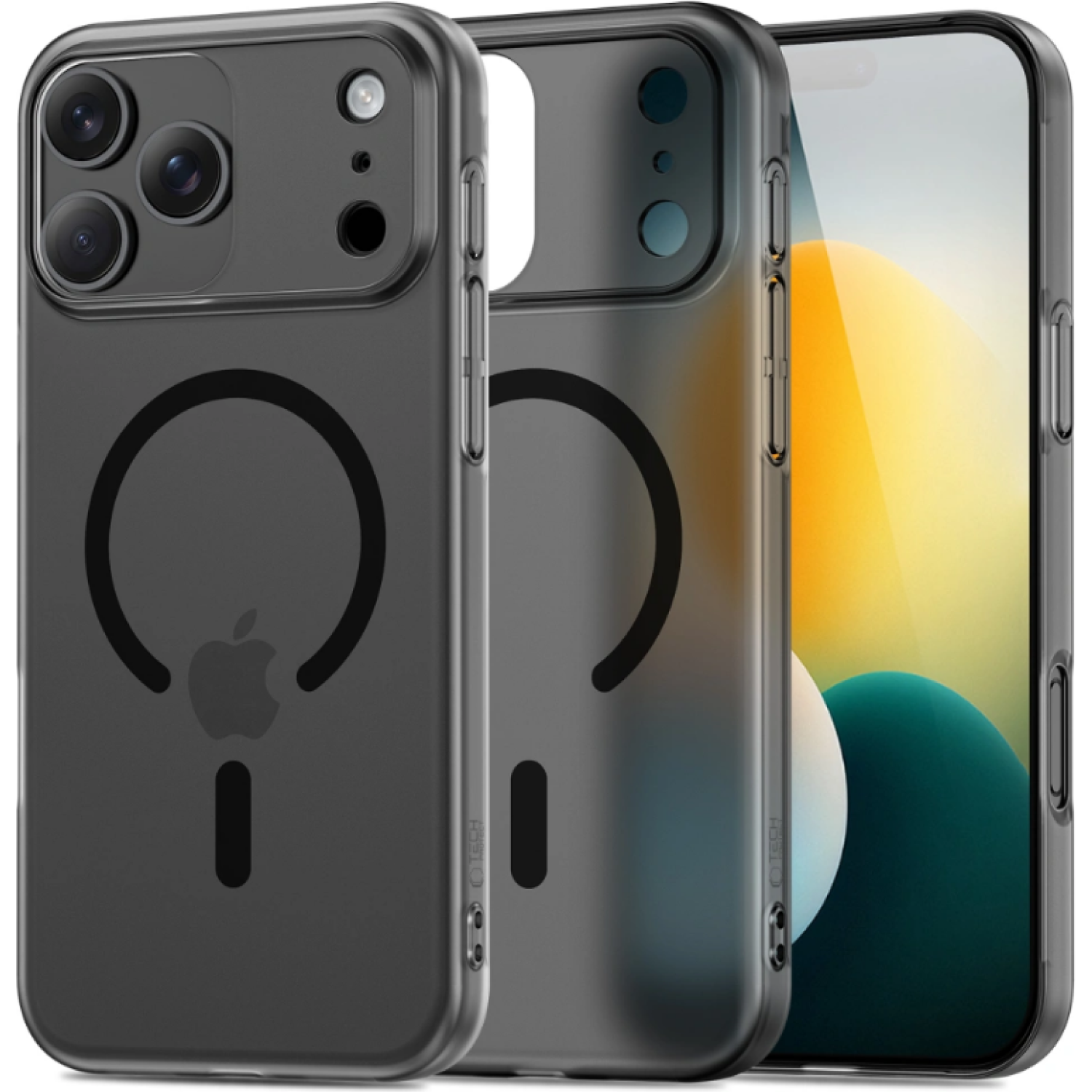 Θήκη iPhone 17 Pro Tech-Protect MagSlim Σκληρή Ημιδιάφανη με MagSafe Matte / Black