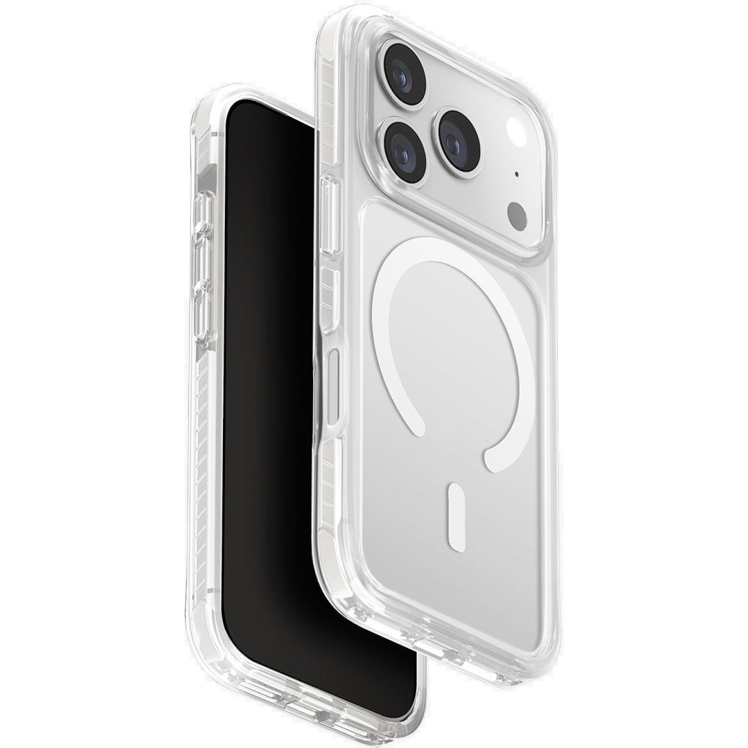 Θήκη iPhone 17 Pro Uniq Combat MagClick Ανθεκτική με MagSafe Blanc White