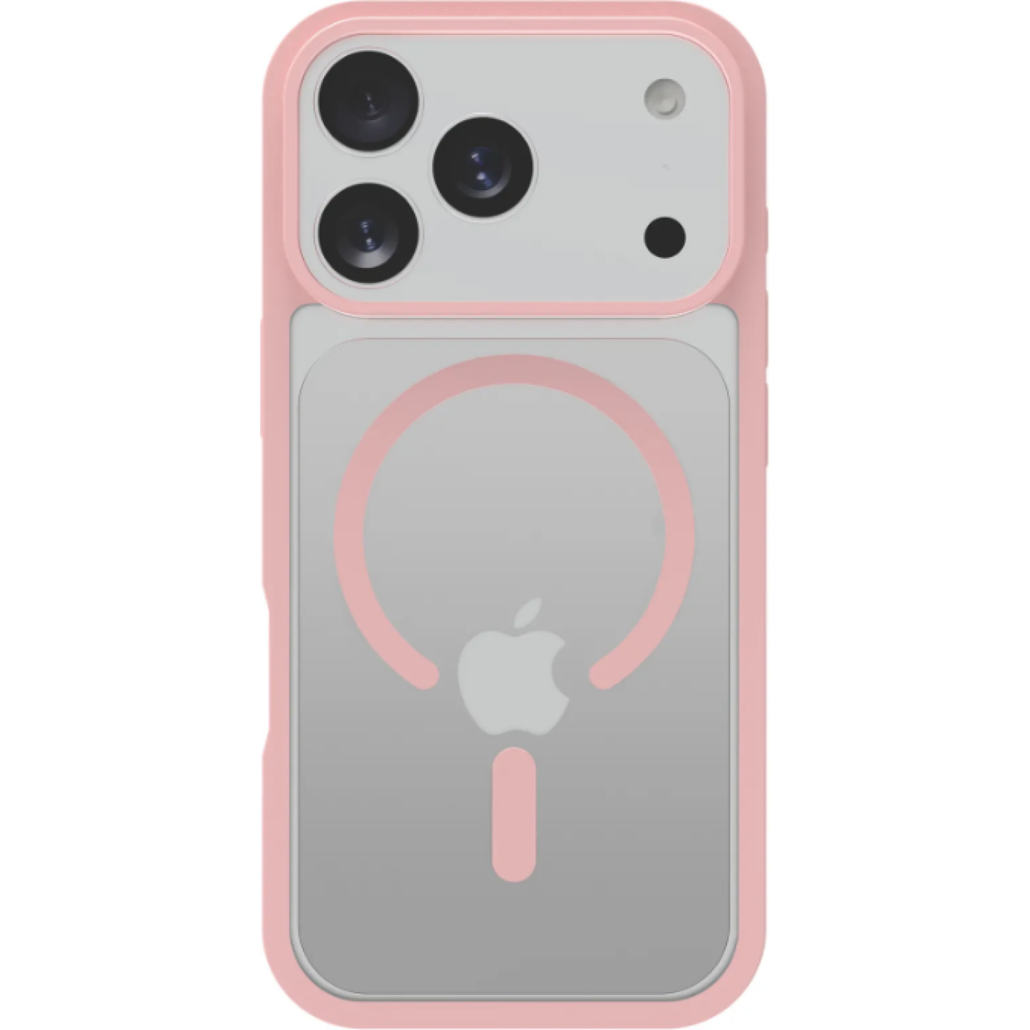 Θήκη iPhone 17 Pro Vivid Acrylic Case Magsafe Σκληρή Διάφανη με MagSafe Pink