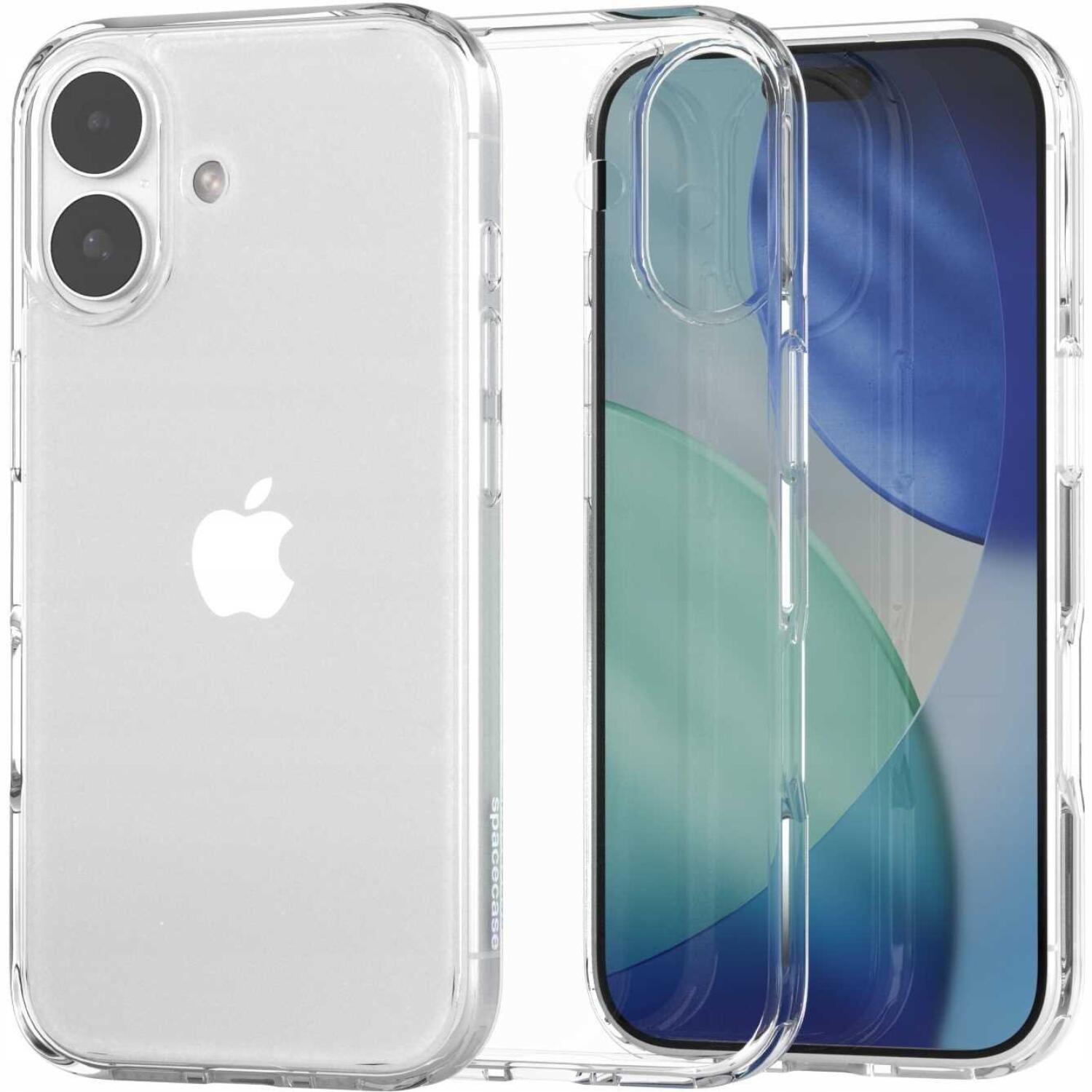 Θήκη iPhone 17 Spacecase Clear Case Σκληρή Διάφανη 1mm Transparent