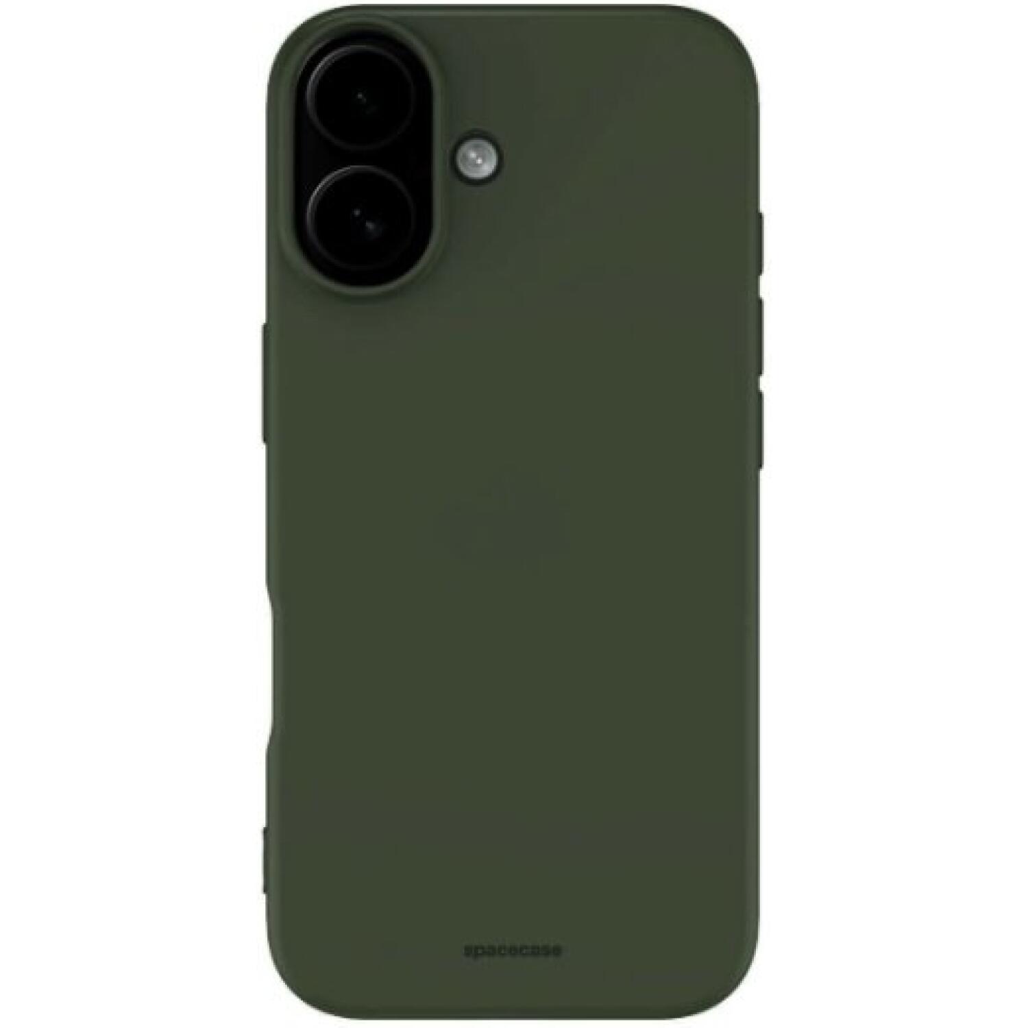 Θήκη iPhone 17 Spacecase Silicone Case Σιλικόνης Dark Green