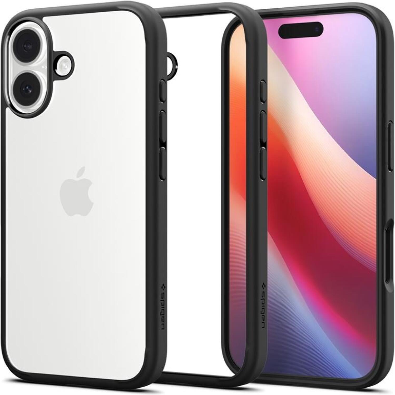 Θήκη iPhone 17 Spigen Ultra Hybrid Ανθεκτική Διάφανη Σκληρή Matte Black