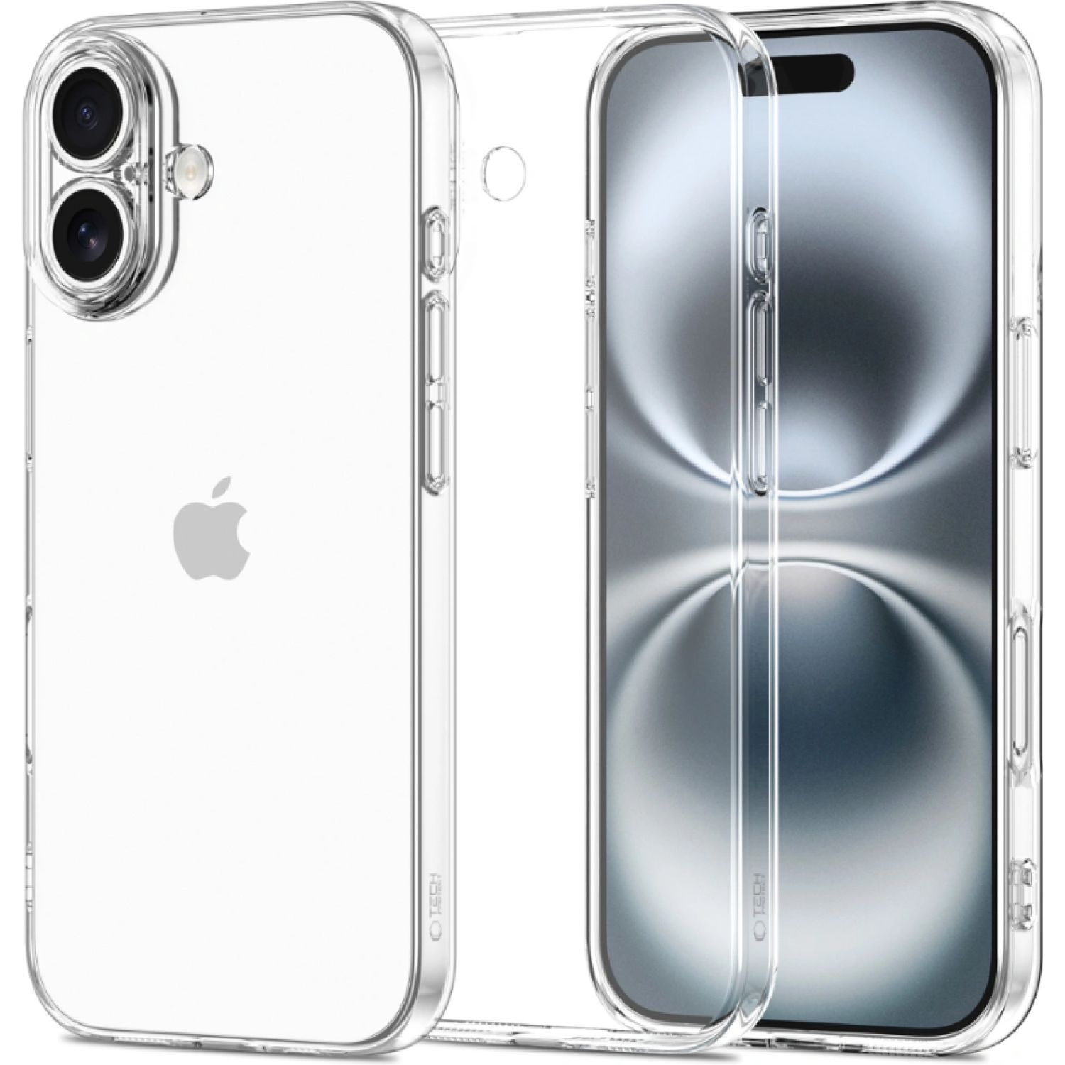 Θήκη iPhone 17 Tech-Protect FlexAir Διάφανη Σιλικόνης Clear 