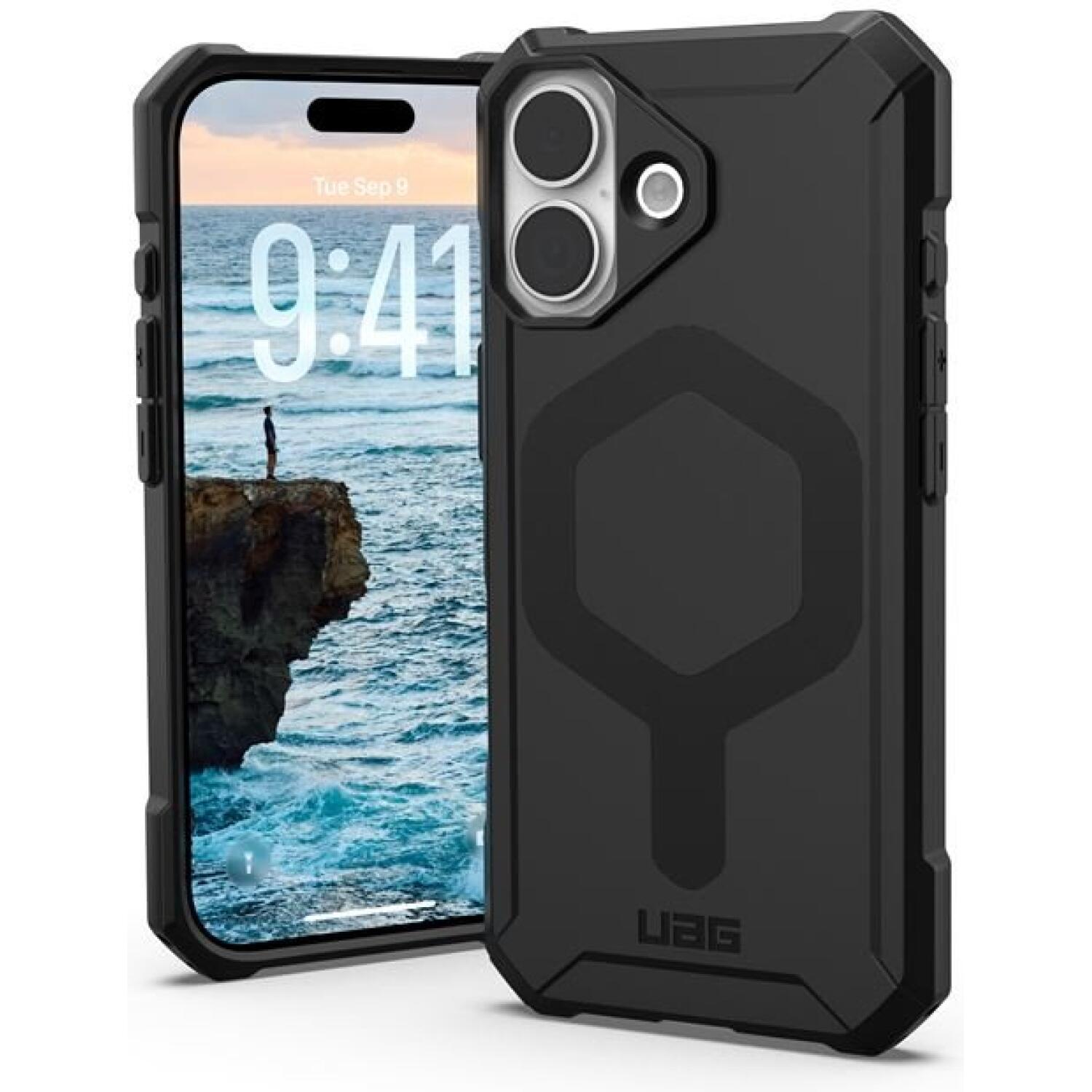 Θήκη iPhone 17 UAG Essential Armor Ανθεκτική Σιλικόνης με MagSafe Black