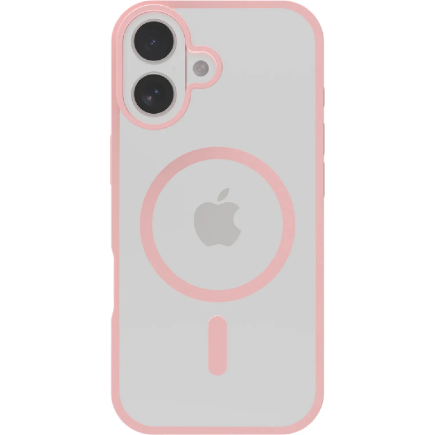Θήκη iPhone 17 Vivid Acrylic Case Magsafe Σκληρή Διάφανη με MagSafe Pink