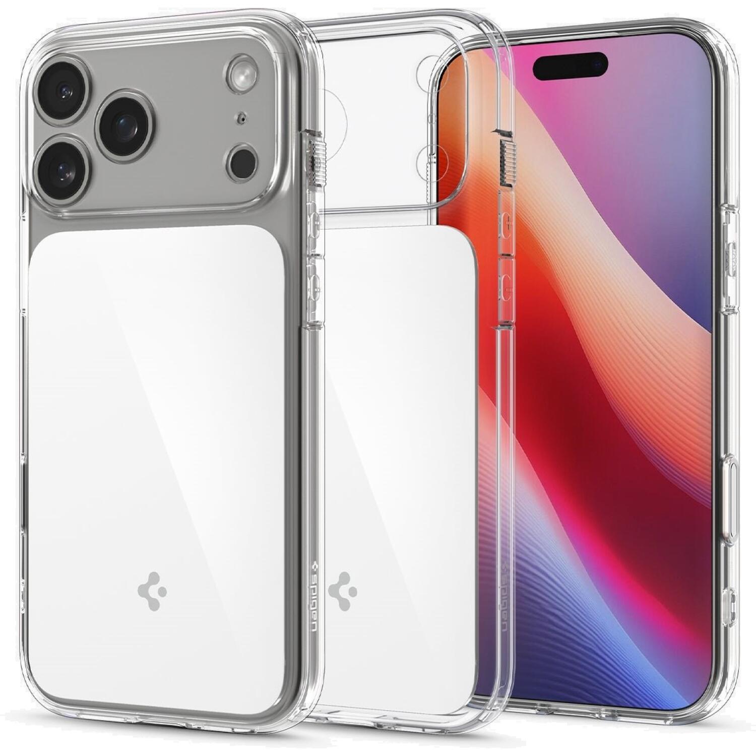 Θήκη iPhone 18 Pro / 17 Pro Spigen Ultra Hybrid T MagFit Ανθεκτική με Κάλυμμα για Camera Control & MagSafe Glossy White