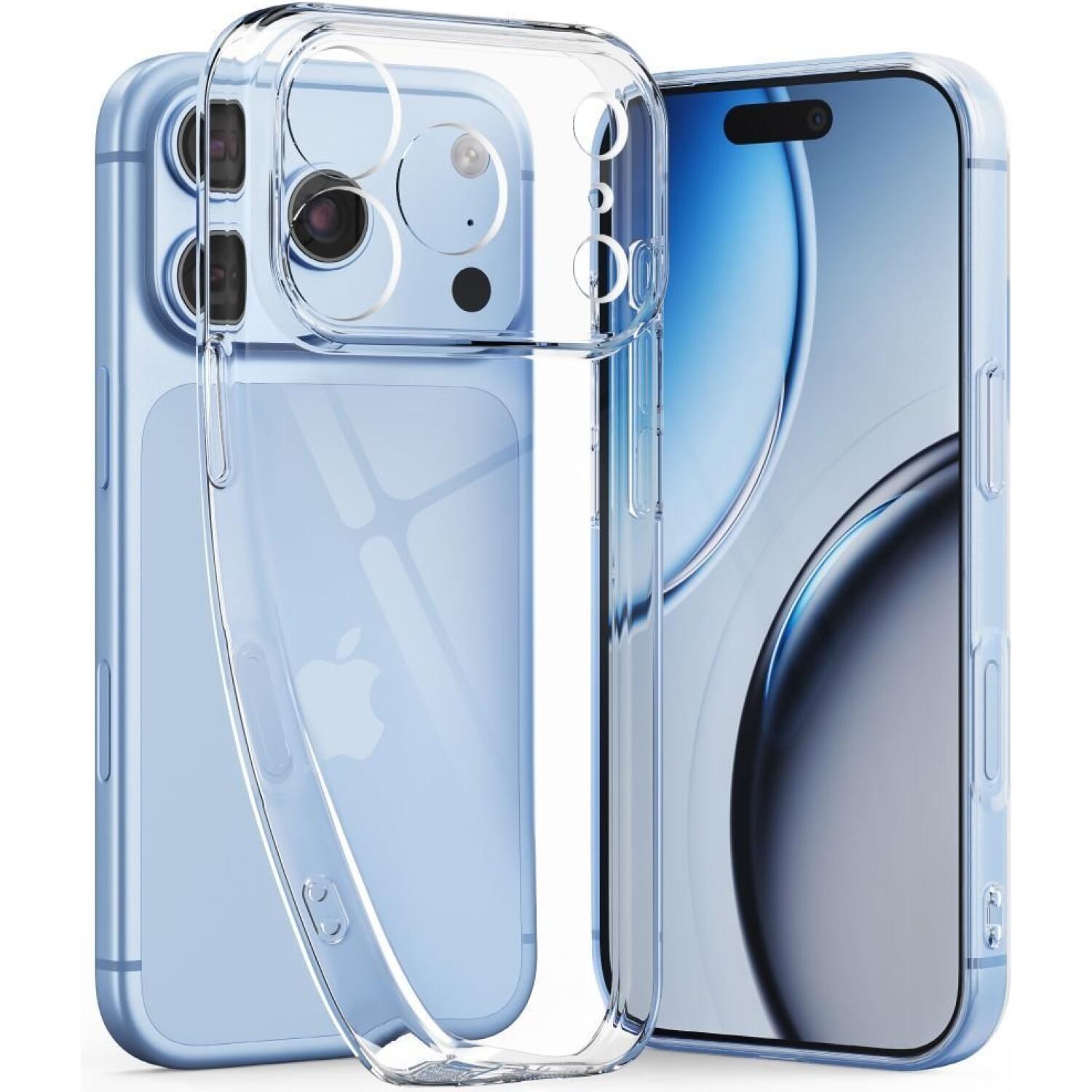 Θήκη iPhone 18 Pro / 17 Pro Tech-Protect FlexAir Διάφανη Σιλικόνης Clear