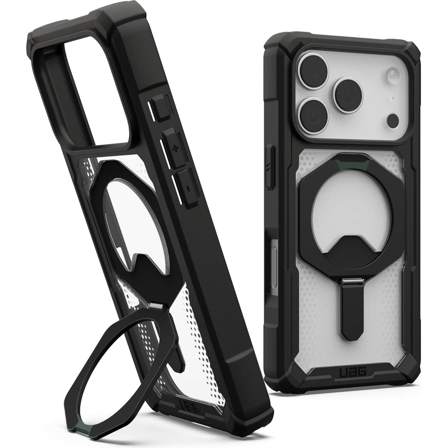 Θήκη iPhone 18 Pro / 17 Pro UAG Plasma XTE Ανθεκτική με MagSafe & Kickstand Black / Clear