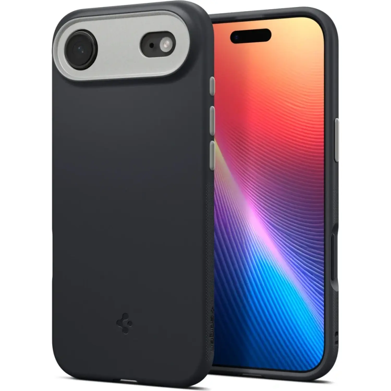 Θήκη iPhone Air Spigen Nano Pop MagFit Ανθεκτική Σιλικόνης με MagSafe Black Sesame