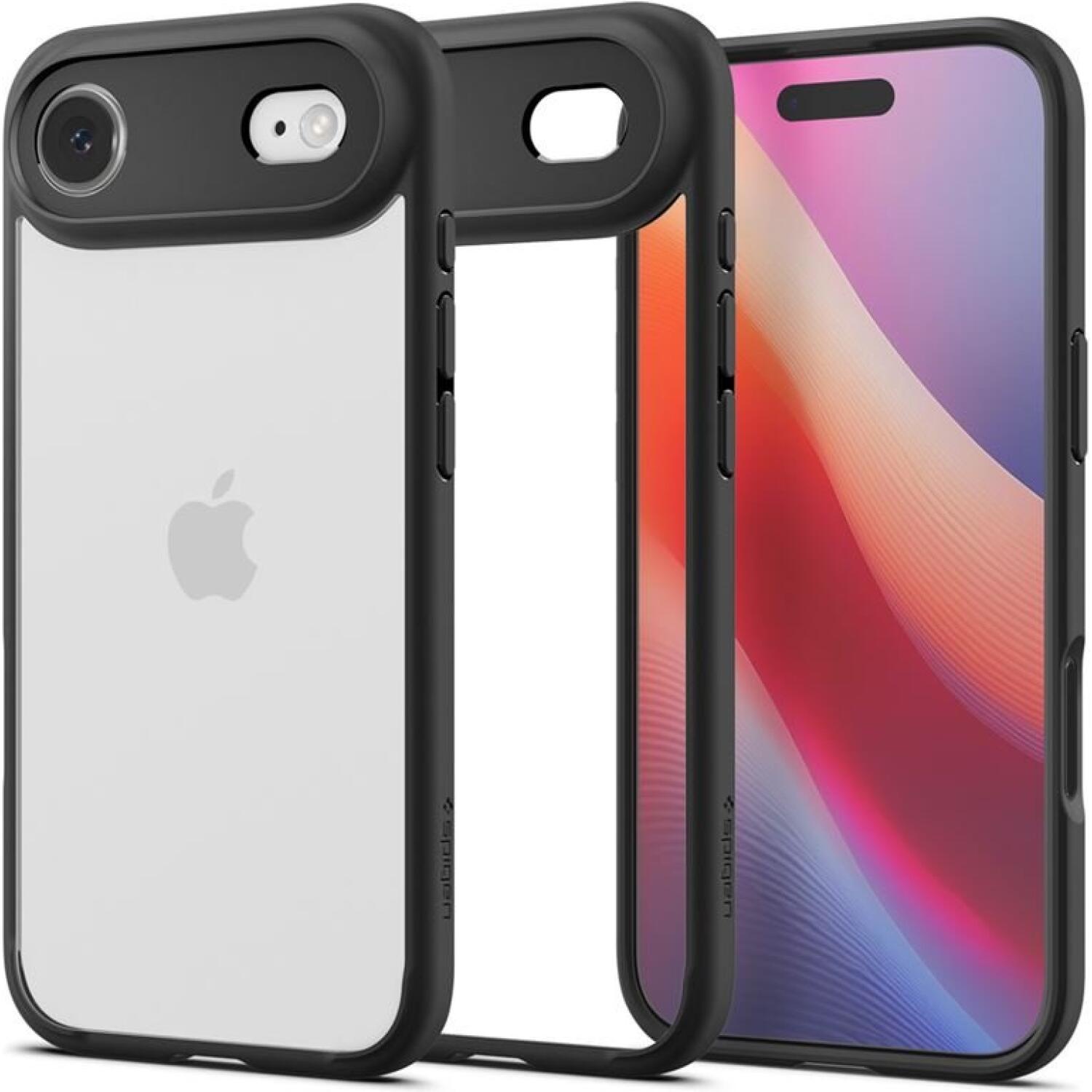 Θήκη iPhone Air Spigen Ultra Hybrid Ανθεκτική Διάφανη Σκληρή Matte Black