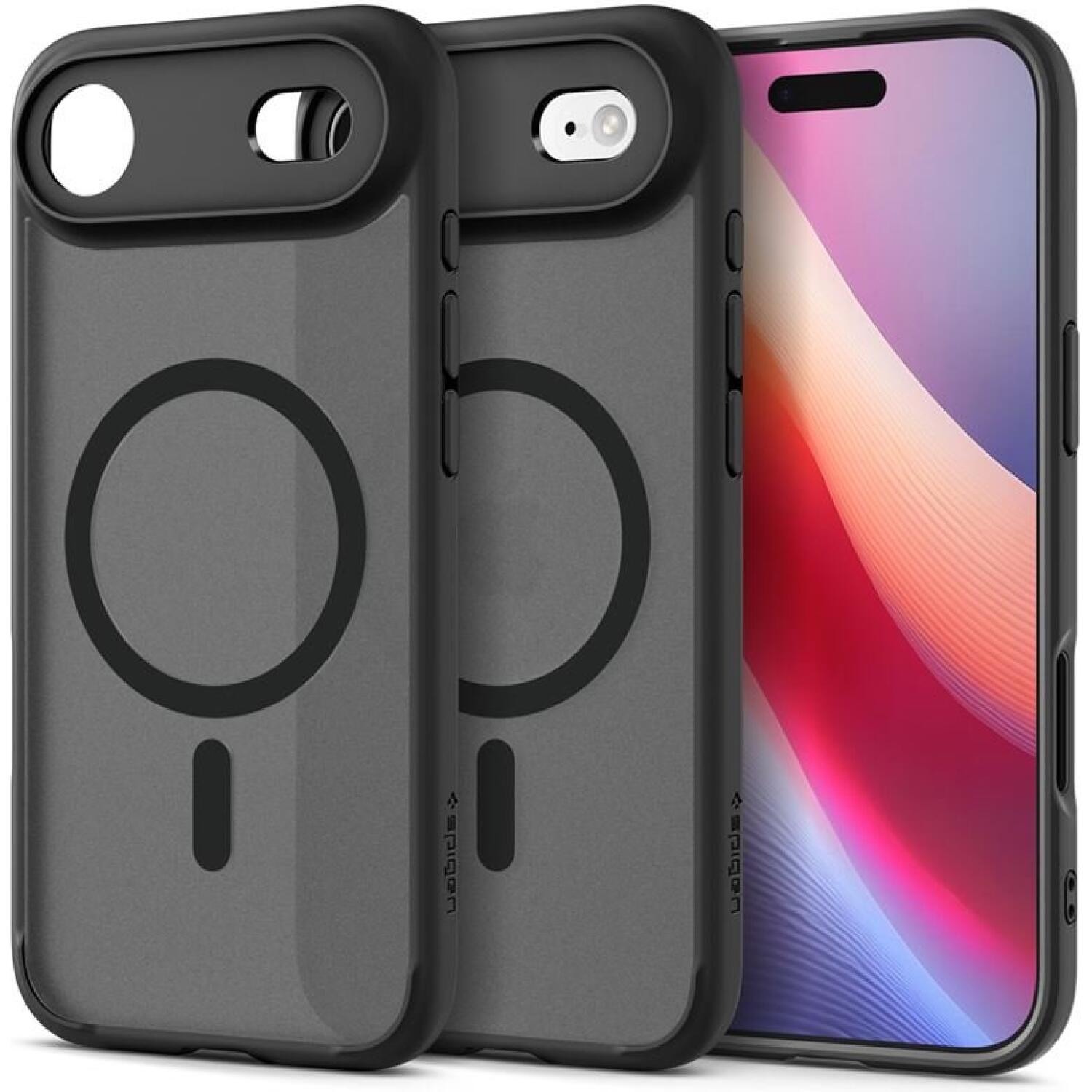 Θήκη iPhone Air Spigen Ultra Hybrid MagFit Ανθεκτική Σκληρή με MagSafe Frost Black