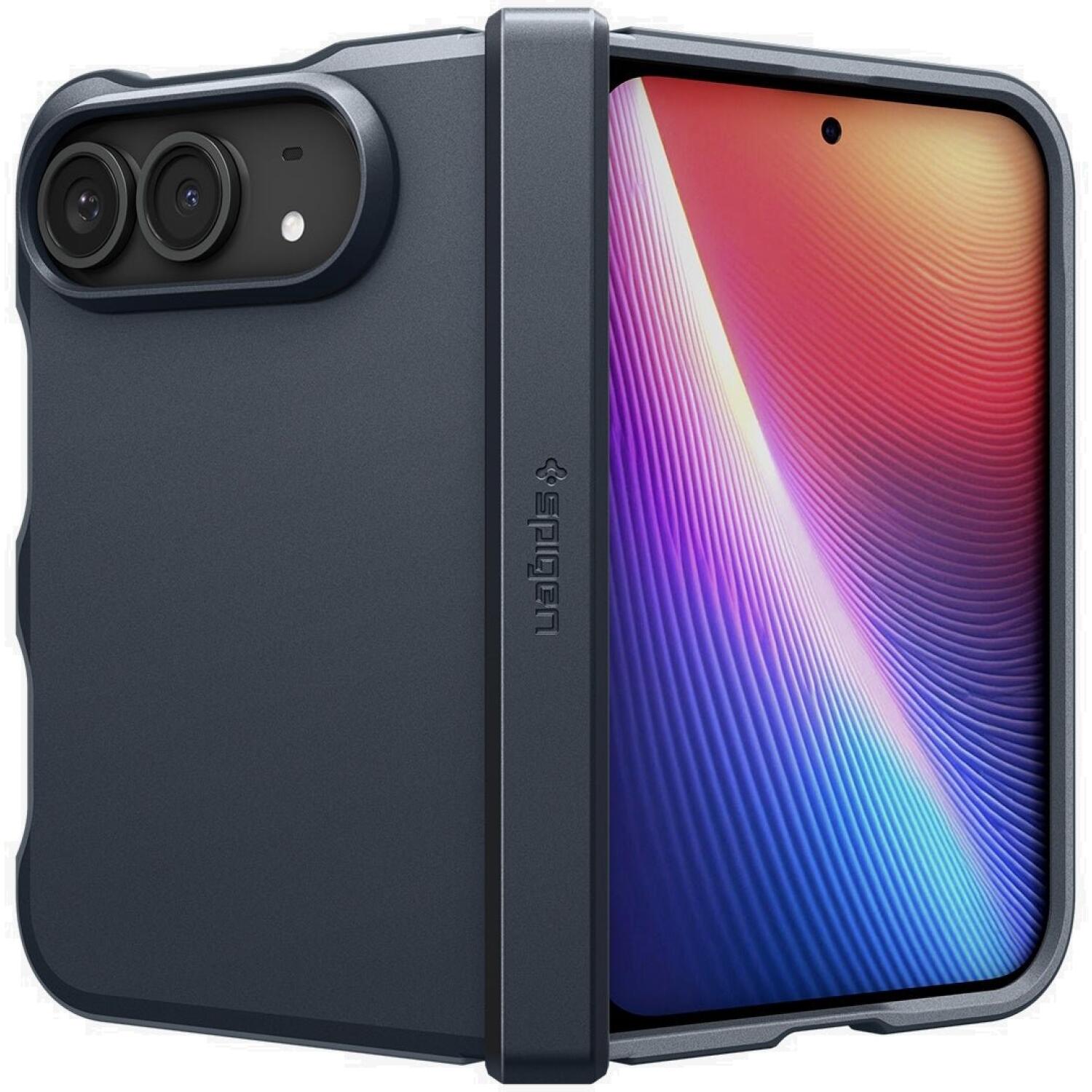 Θήκη iPhone Duo Spigen Tough Armor Pro MagFit Ανθεκτική Σκληρή με MagSafe Metal Slate