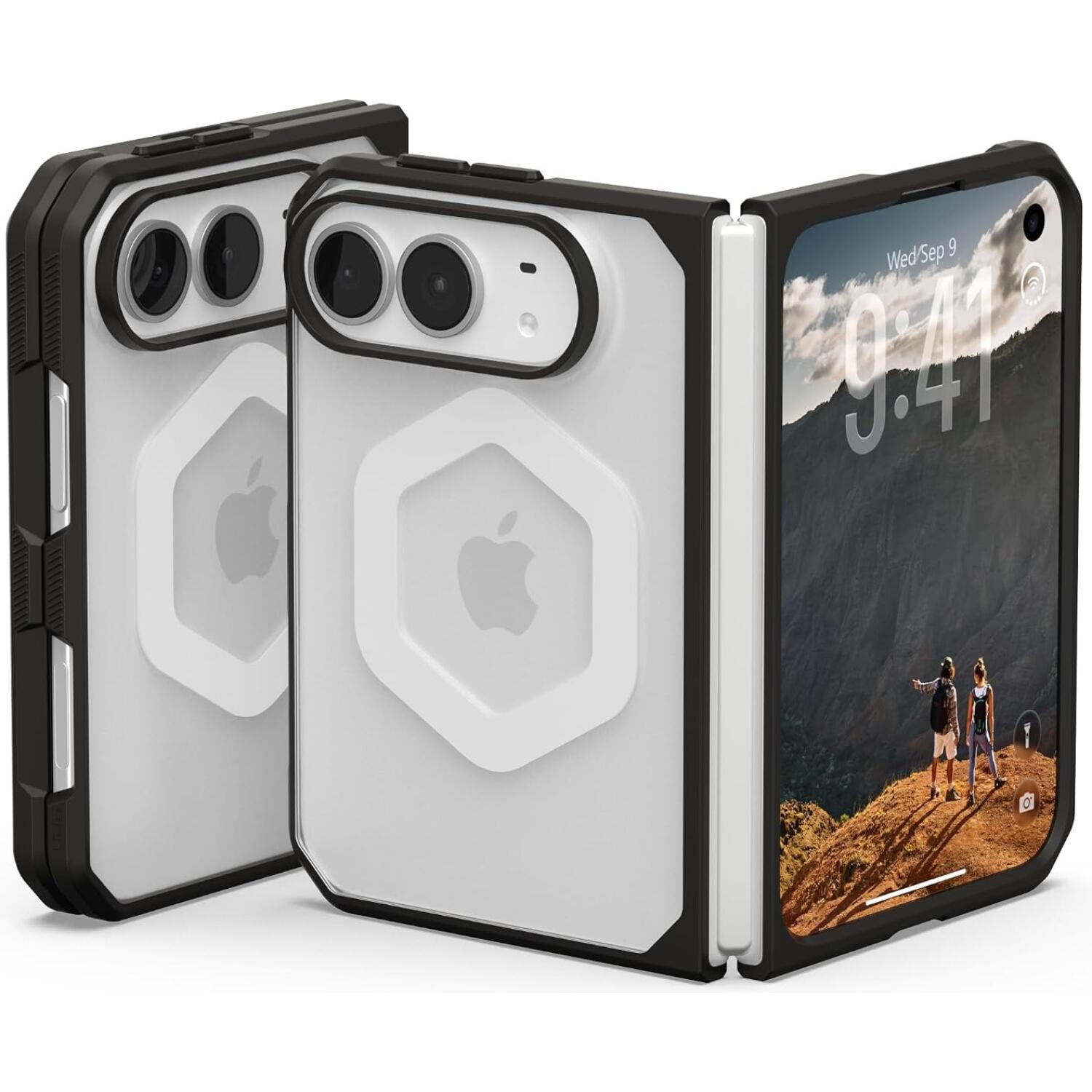 Θήκη iPhone Duo UAG Mouve Ημιδιάφανη Ανθεκτική με MagSafe Ice