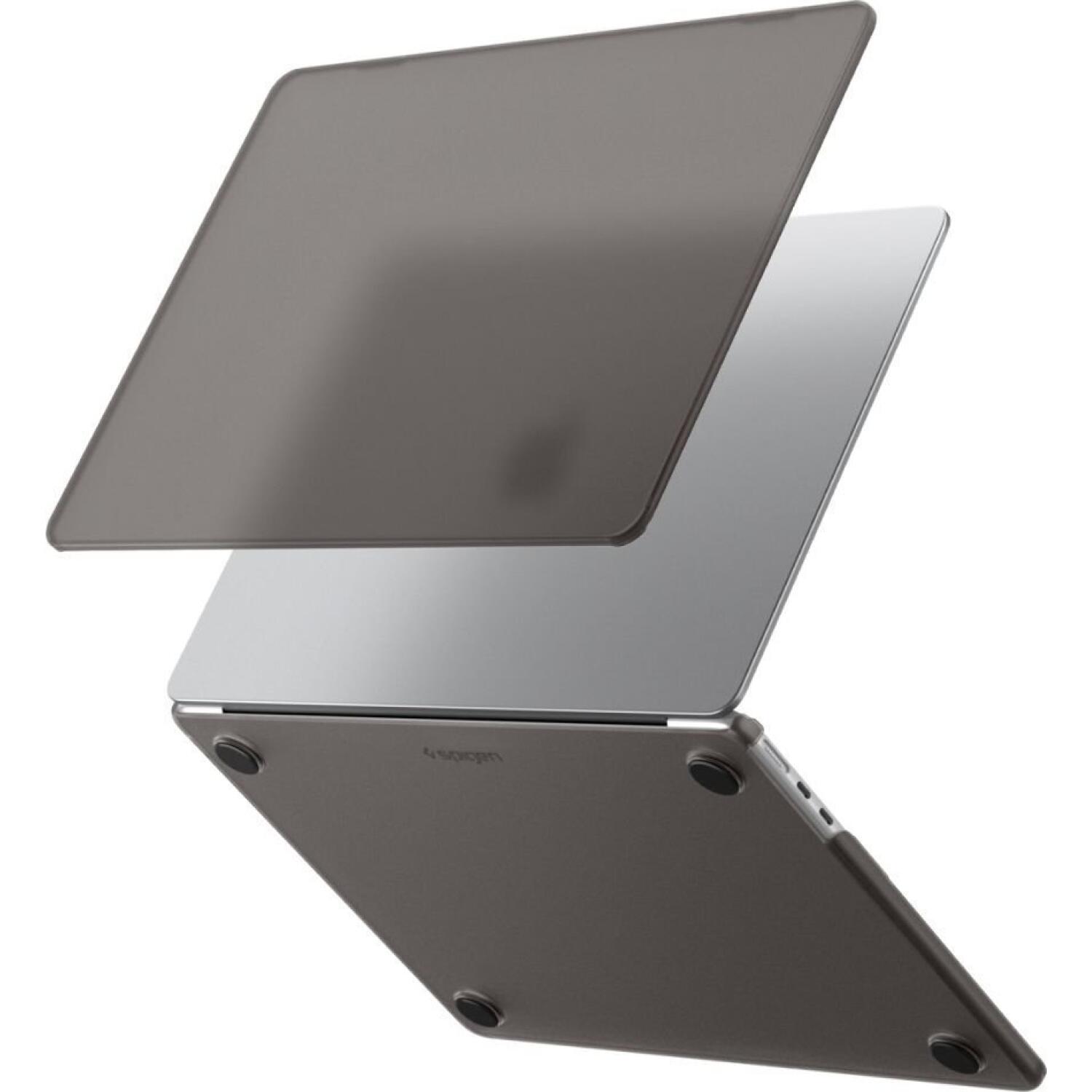 Θήκη MacBook Air 13" M2 - M5 2026 - 2023 Spigen Air Skin Σκληρή - Frost Black (ACS11531)