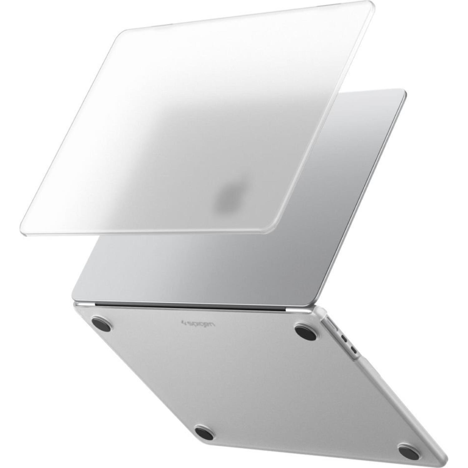 Θήκη MacBook Air 13" M5 2026 / M4 2025 / M3 2024 / M2 2022 Spigen Air Skin Σκληρή Frost Clear