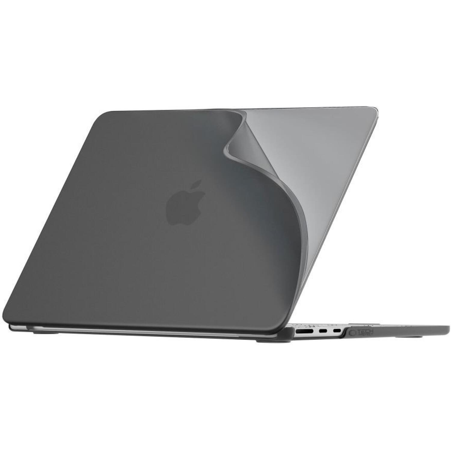 Θήκη MacBook Air 15" M2 - M5 2023 / 2026 Tech-Protect Softshell από Εύκαμπτο Πολυπροπυλένιο PP Matte Black 