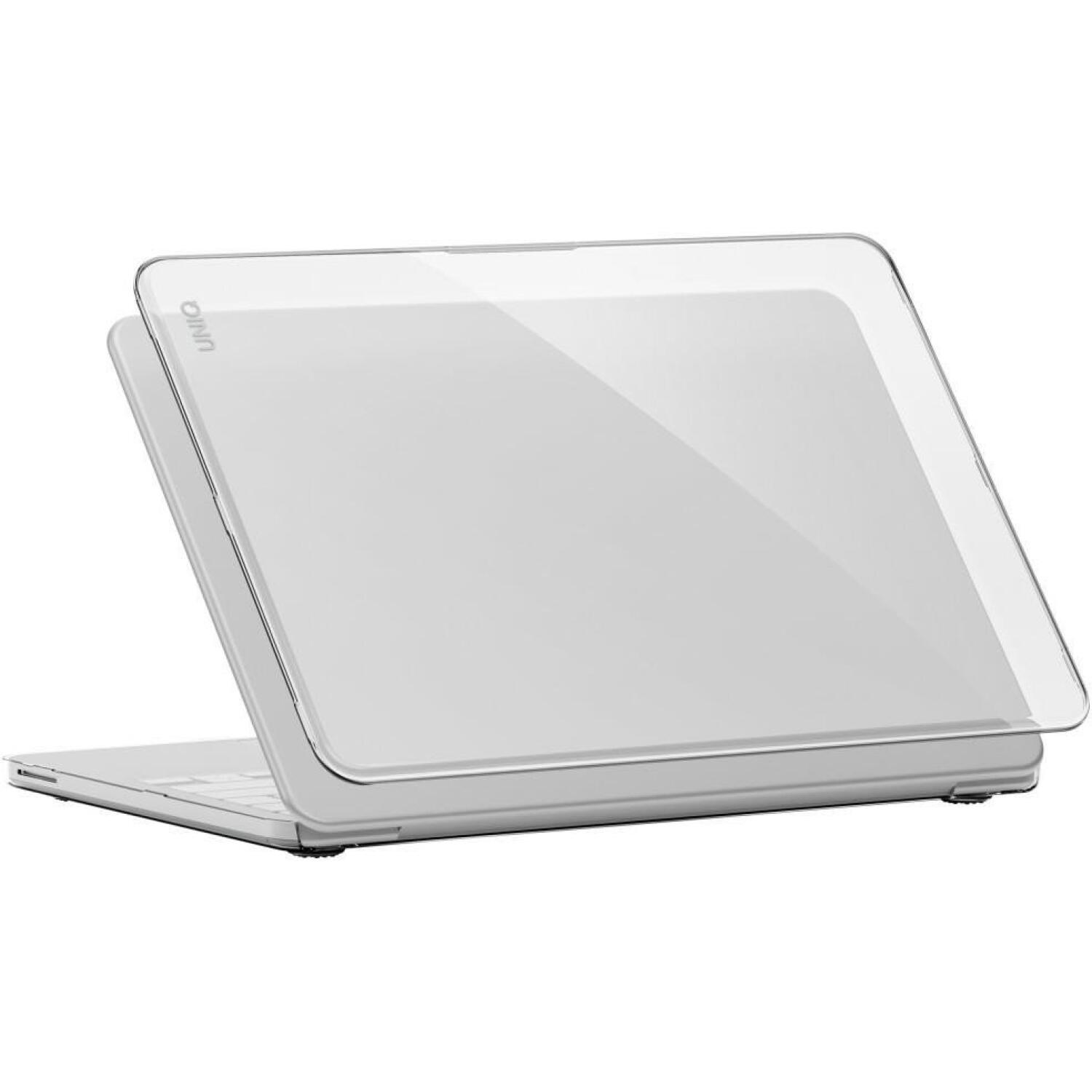 Θήκη MacBook Neo 13" 2026 Uniq Vero Διάφανη Σκληρή με Προστασία Webcam & Προστατευτικά Πληκτρολογίου US/EU Crystal Clear