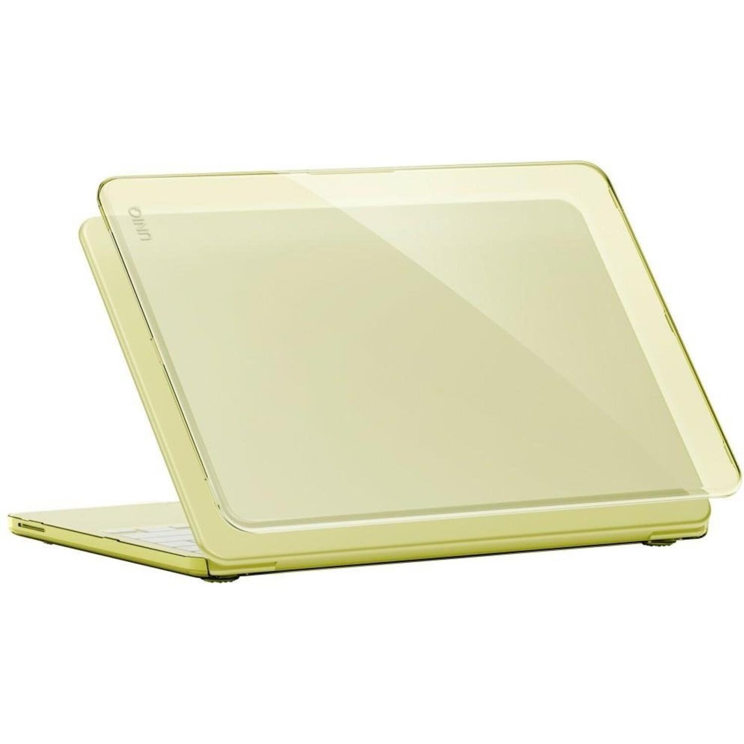 Θήκη MacBook Neo 13" 2026 Uniq Vero Ημιδιάφανη Σκληρή με Προστασία Webcam & Προστατευτικά Πληκτρολογίου US/EU Tinted Citrus