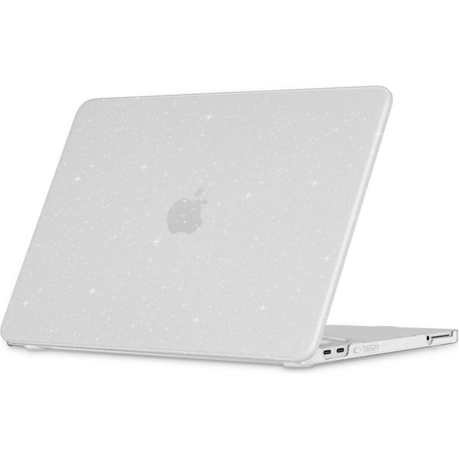 Θήκη MacBook Neo 13" 2026 Tech-Protect SmartShell Σκληρή Glitter Clear