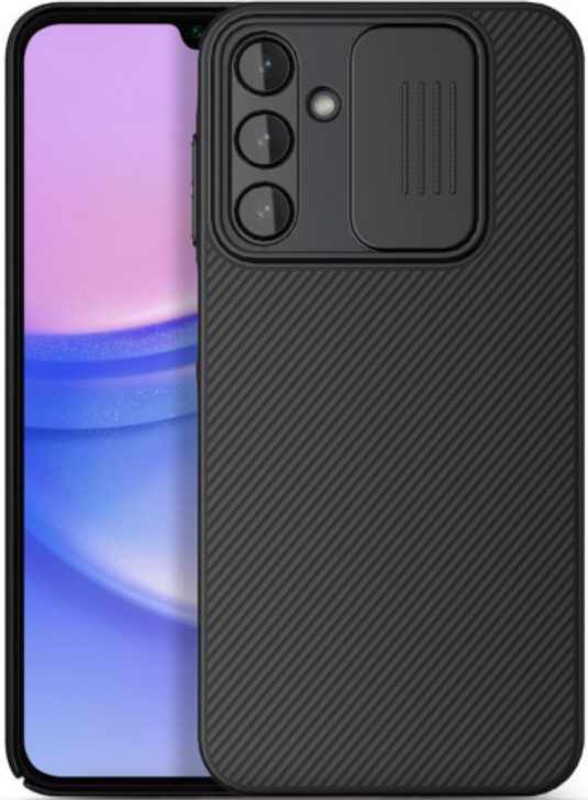 Θήκη με Κάλυμμα για την Κάμερα - Samsung Galaxy A15 - Nillkin CamShield - Black