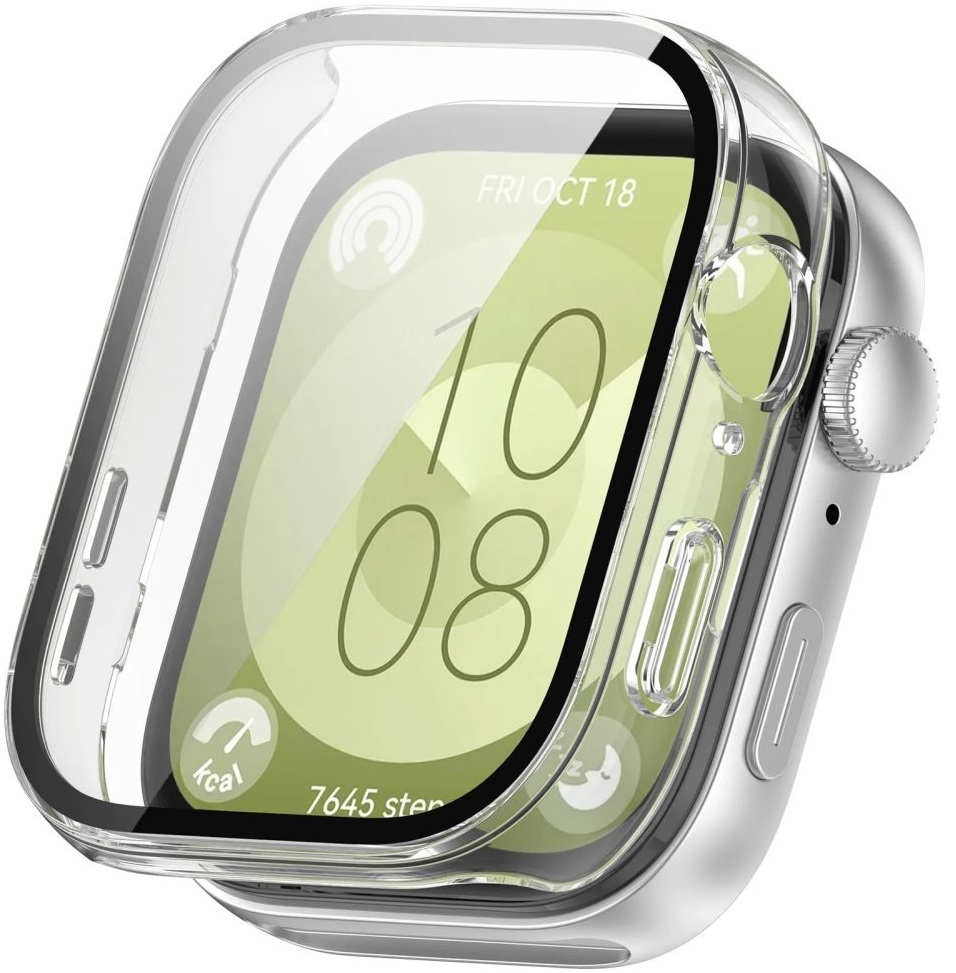 Θήκη με Tempered Glass - Huawei Watch Fit 3 - Tech-Protect Defence360 - Clear