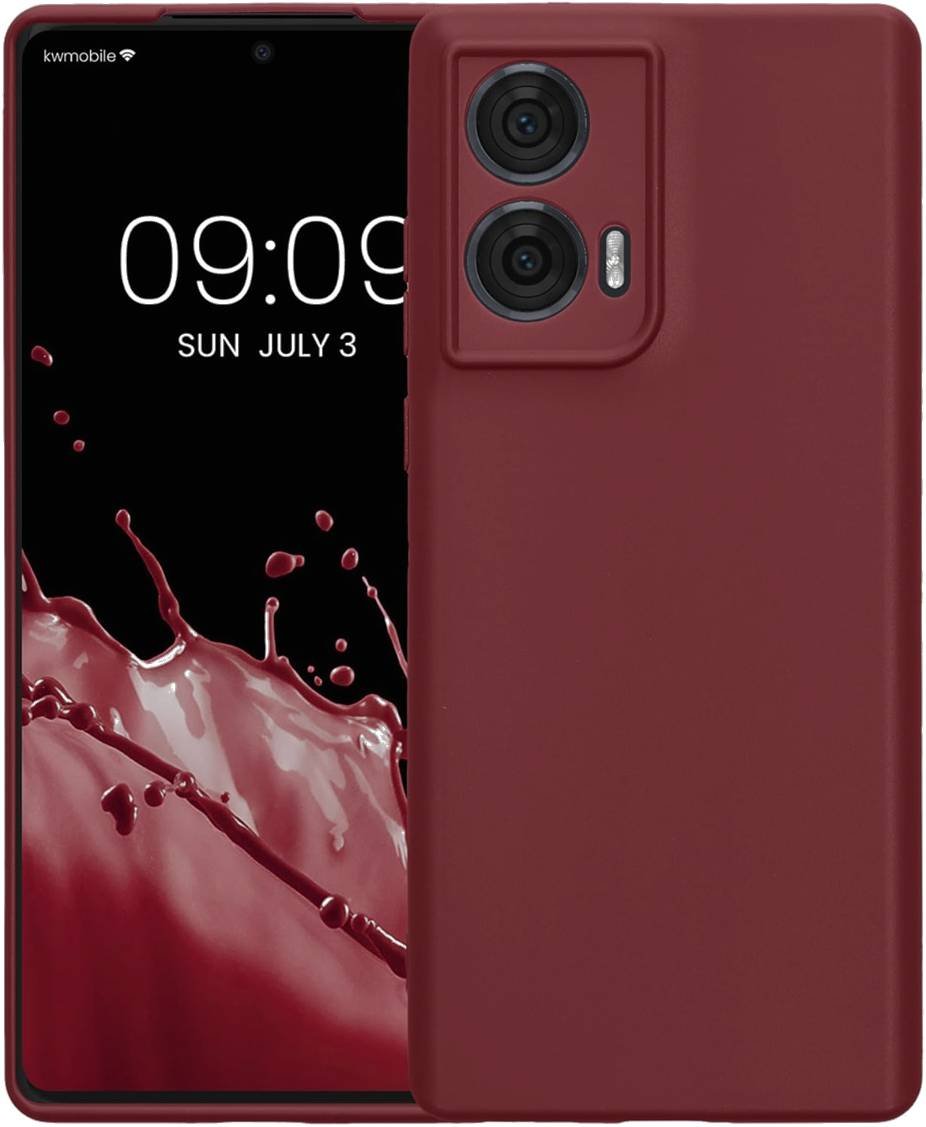 Θήκη Motorola Edge 50 Fusion KWmobile TPU Case Σιλικόνης Bordeaux Violet