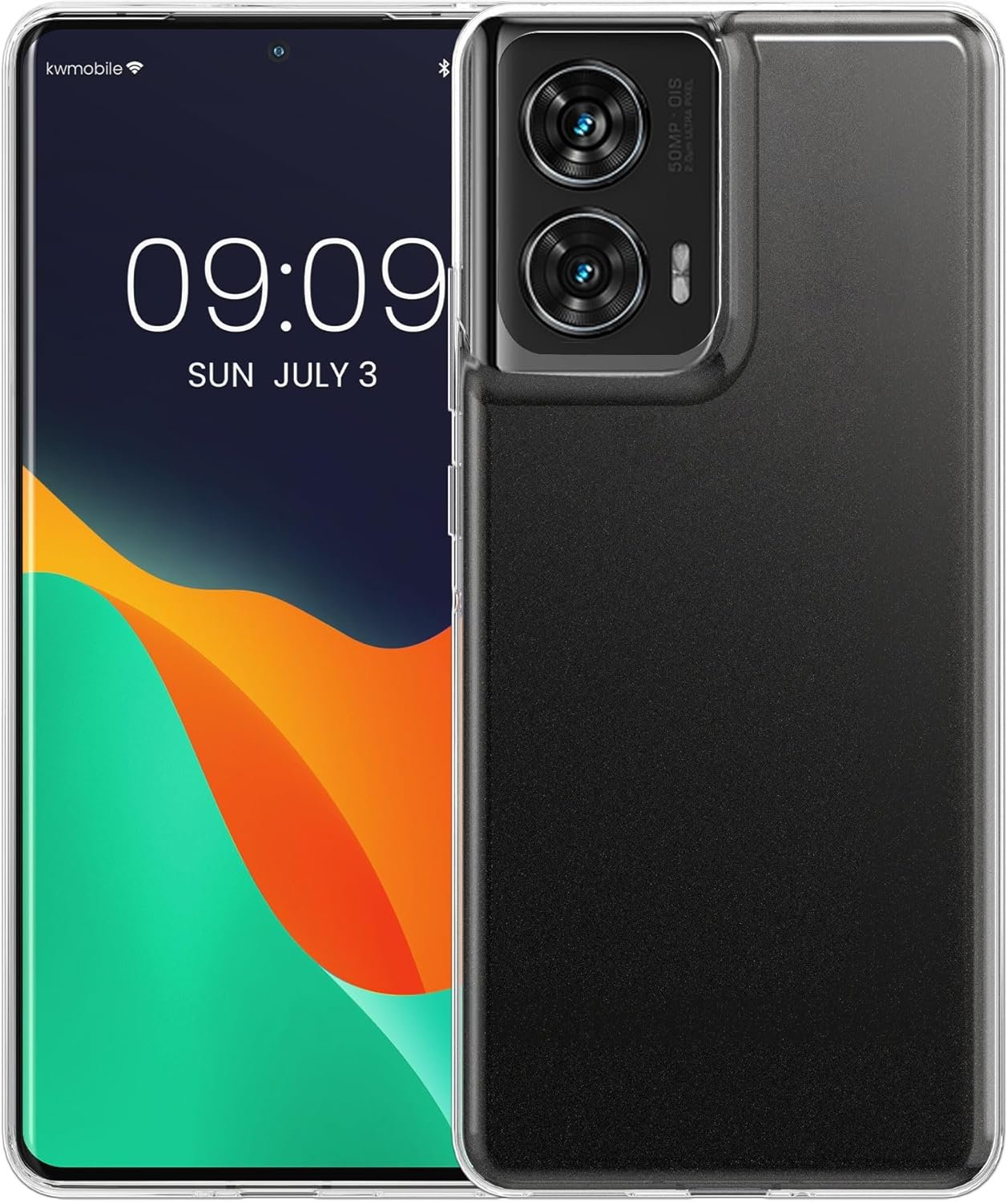 Θήκη Motorola Edge 50 Fusion KWmobile Crystal TPU Διάφανη Σιλικόνης Transparent