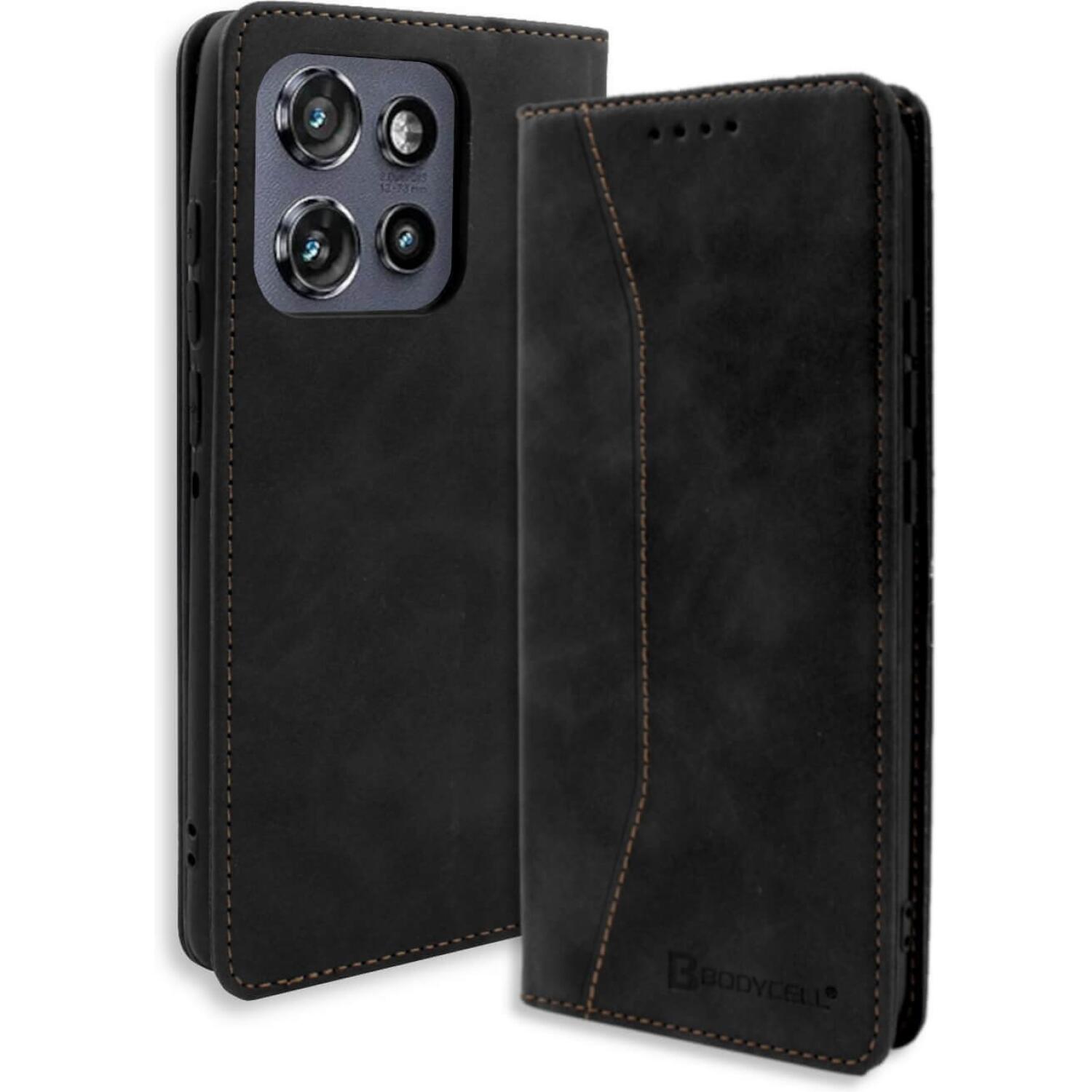 Θήκη Motorola Edge 60 Neo / Edge 50 Neo Bodycell Book Case Πορτοφόλι Black