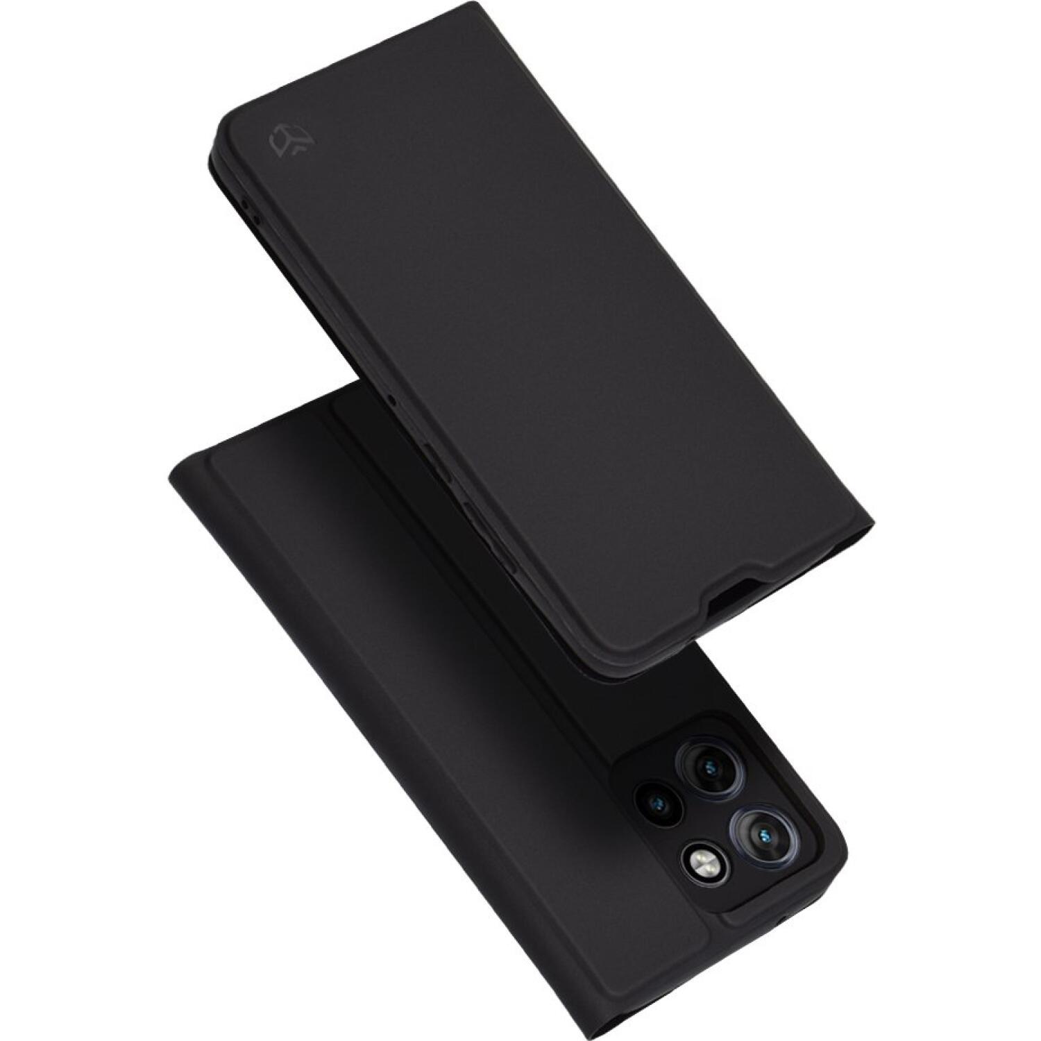 Θήκη Motorola Edge 60 Neo / Edge 50 Neo / ThinkPhone 25 Techsuit Magskin Book Πορτοφόλι από Οικολογικό Δέρμα Black