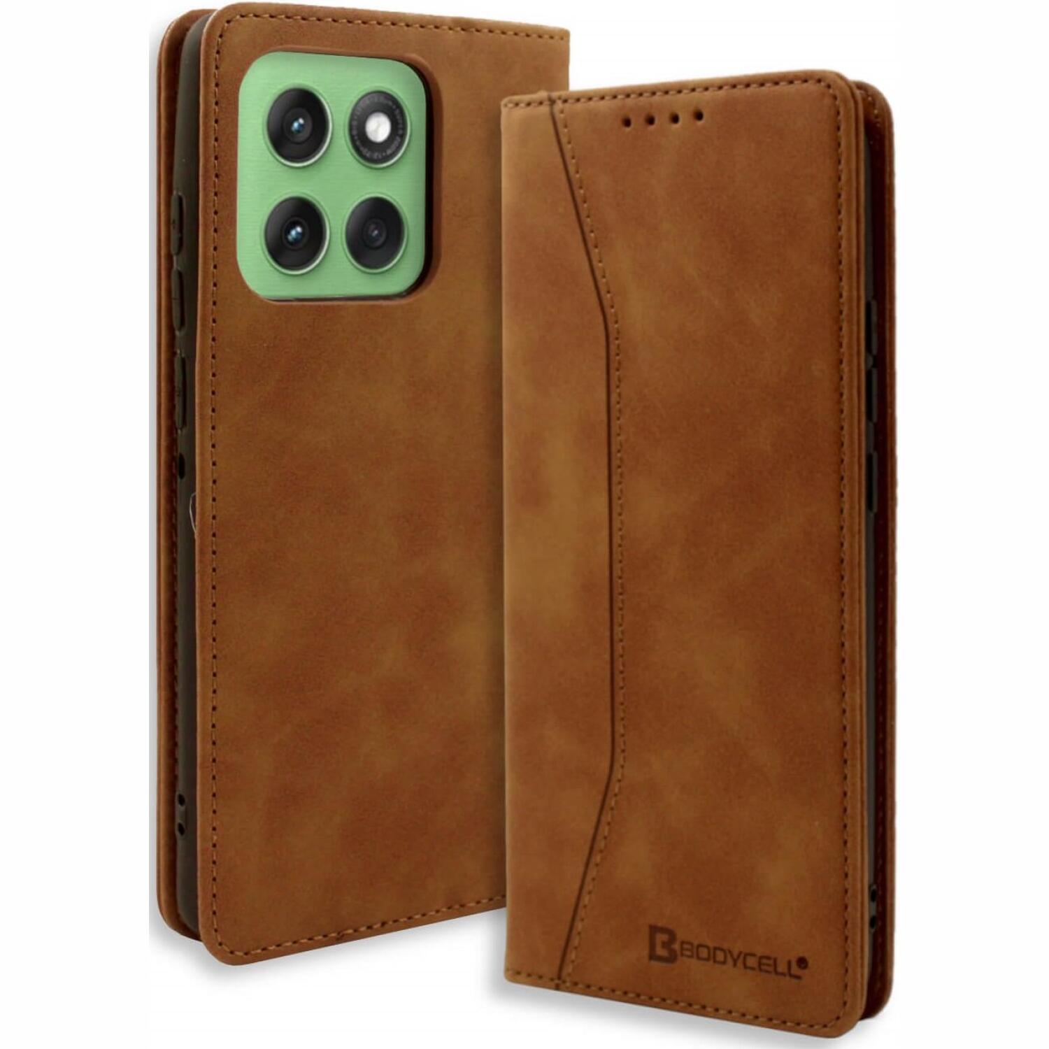 Θήκη Motorola Edge 70 Fusion Bodycell Book Case Πορτοφόλι Brown