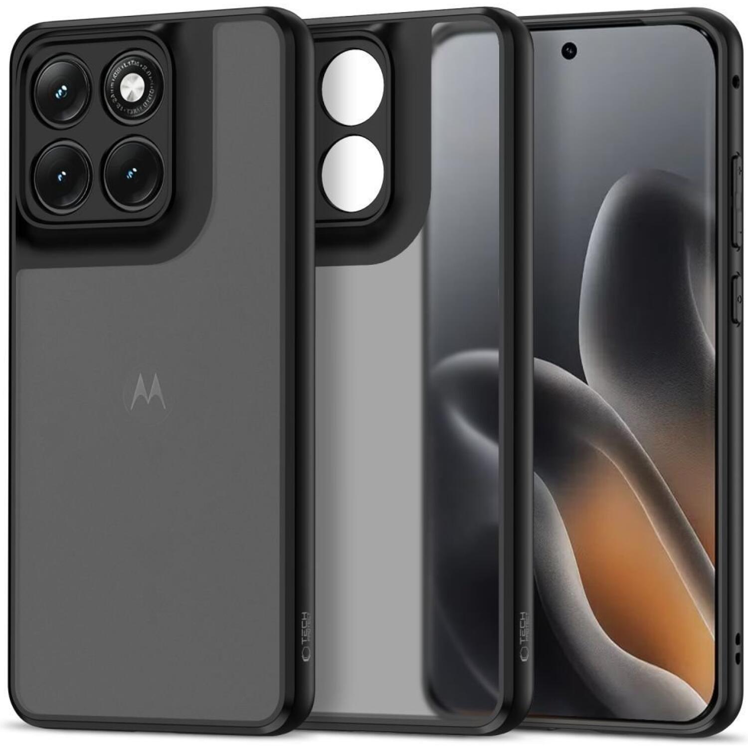 Θήκη Motorola Edge 70 Fusion / Edge 70 Fusion Plus Tech-Protect MagMat Σκληρή Ημιδιάφανη Matte Black