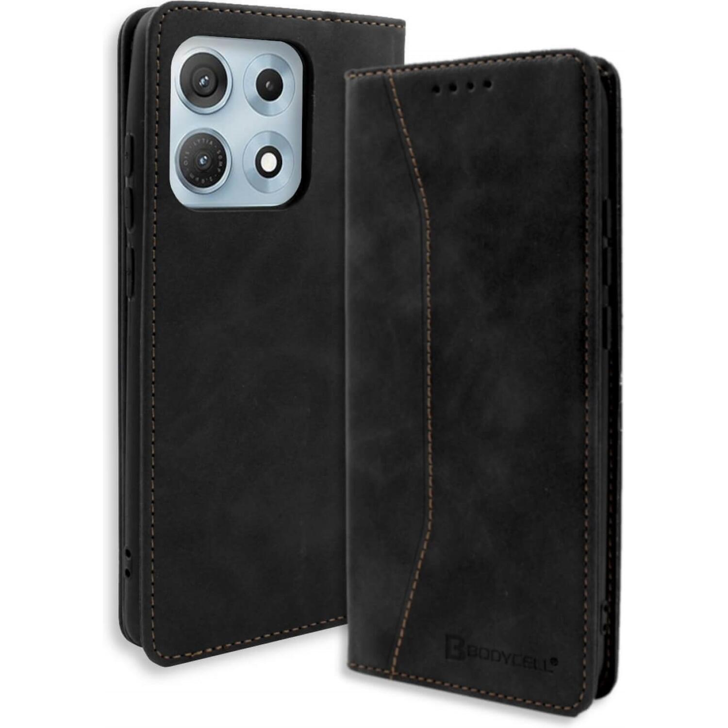 Θήκη Motorola Edge 70 Max Bodycell Book Case Πορτοφόλι Black