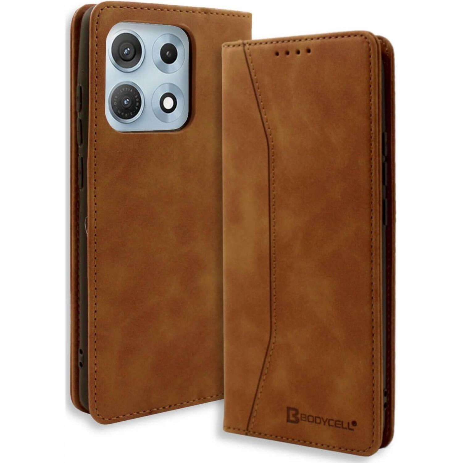 Θήκη Motorola Edge 70 Max Bodycell Book Case Πορτοφόλι Brown