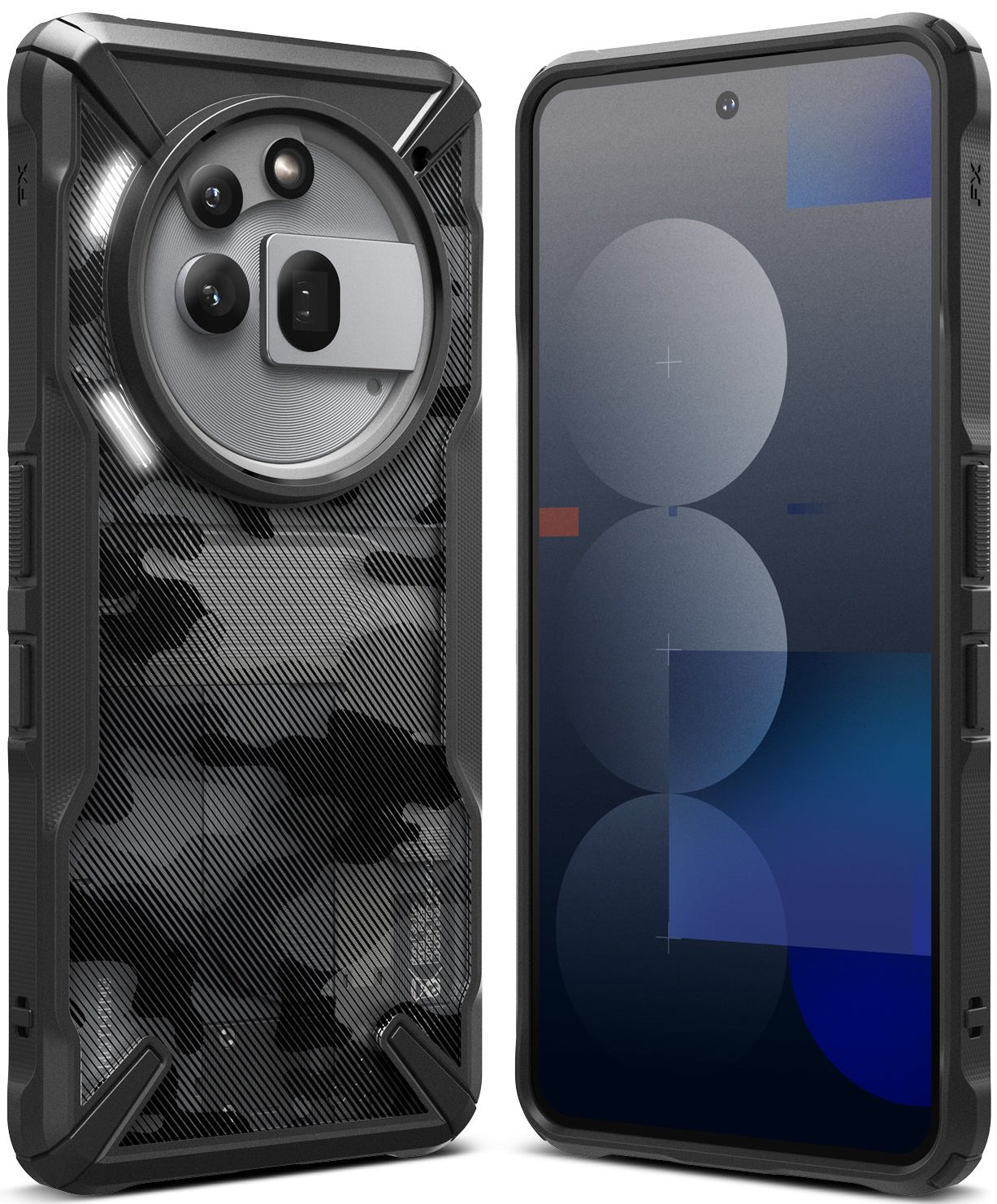 Θήκη Nothing Phone 3a Pro Ringke Fusion X Σκληρή Camo Black