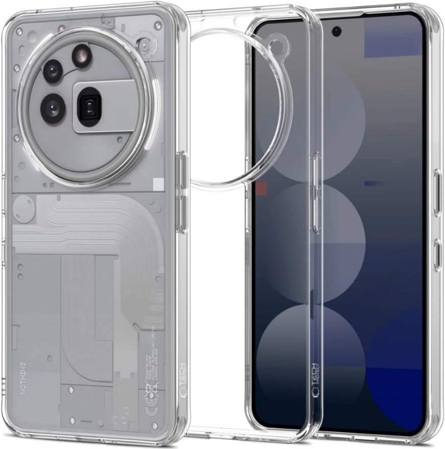 Θήκη Nothing Phone 3a Pro Tech-Protect FlexAir Hybrid Σκληρή Διάφανη Clear